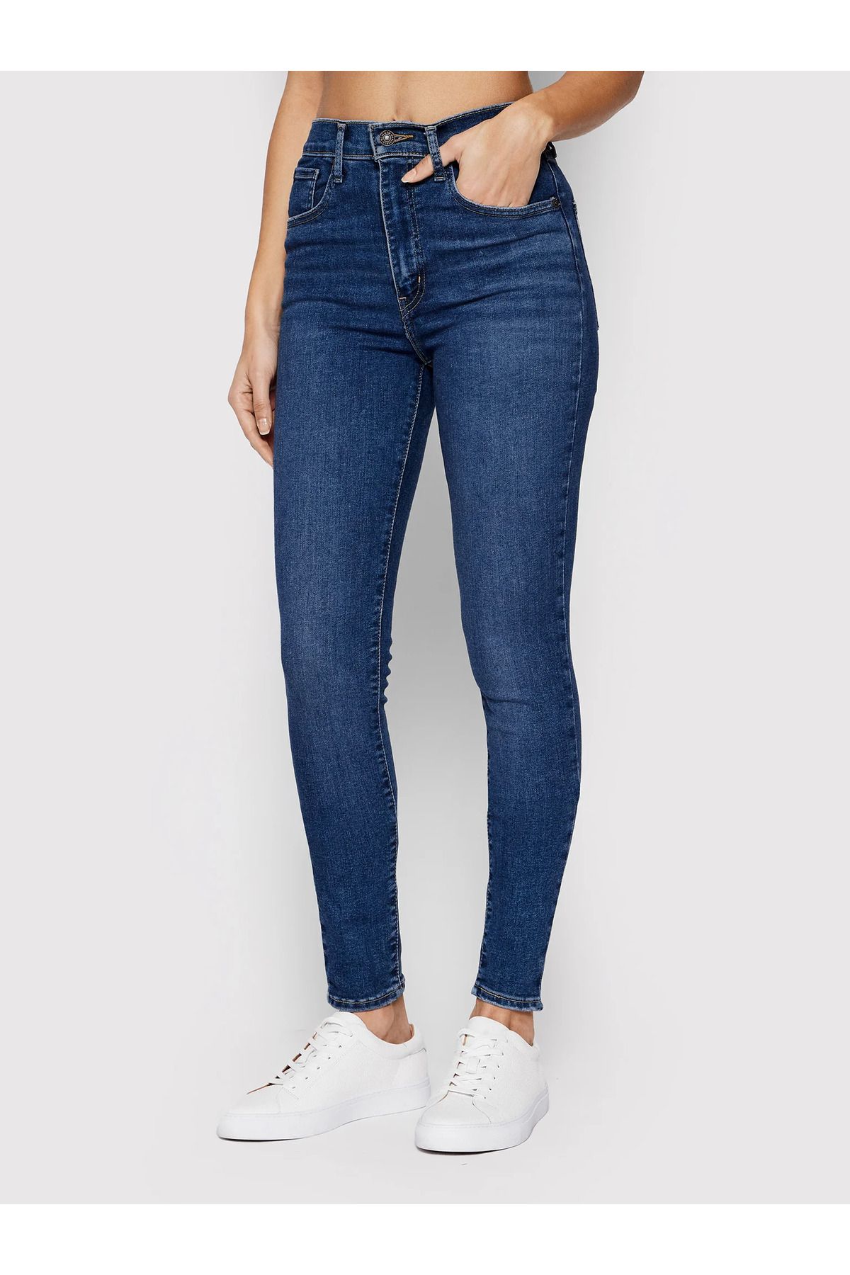 Levi's ® Jeans Mile High Super skınny 22791-0194 Lacivert Skinny Fit