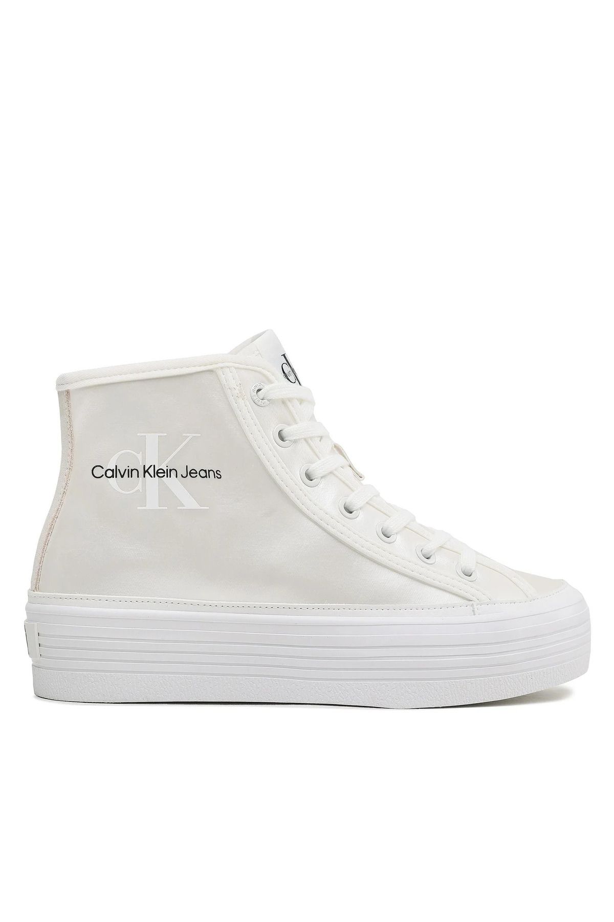 Calvin Klein Jeans Bold Vulc Flatf Mid Laceup Sneakers