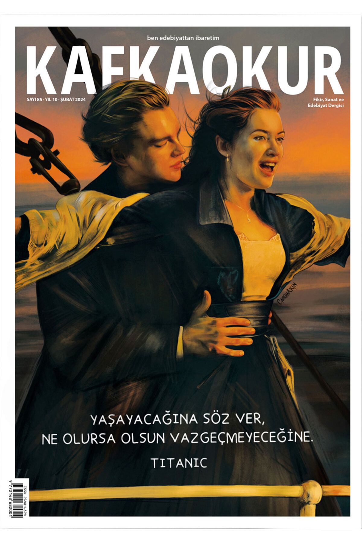 KafkaOkur Dergisi Sayı 85 - Titanic / James Cameron - Şubat 2024