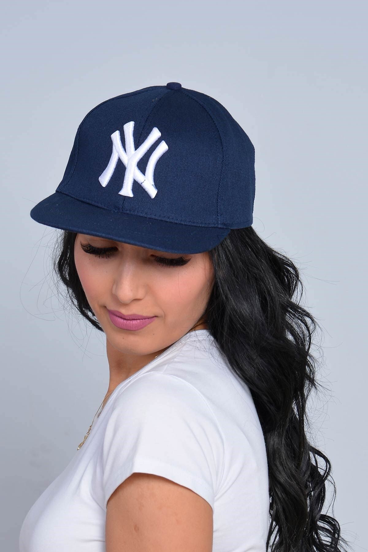 Mossta New York Ny Baskılı Snapback Kep