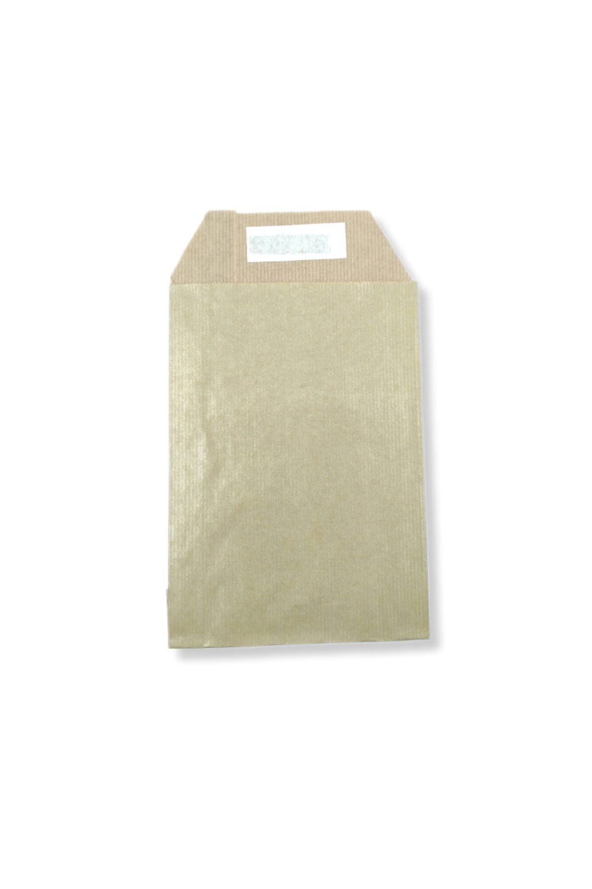 roco paper Hediye Paketi 15*4*21 cm Dipsiz Kese Kağıdı Yapışkanlı Ağız Altın 25'li Paket