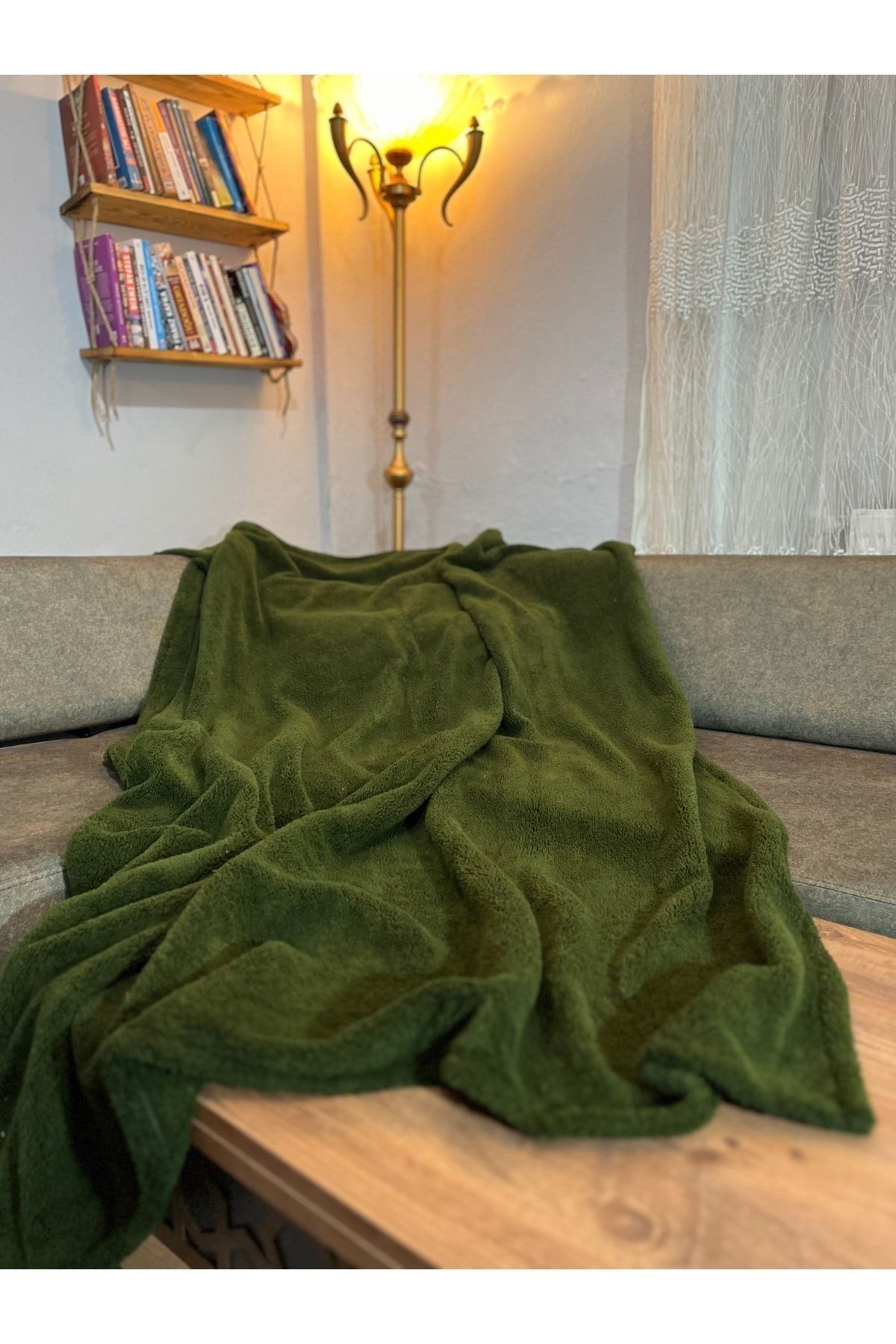 OFEO Home Collection Velsoft polar peluştek kişilik tv kamp acil durum battaniyesi ba