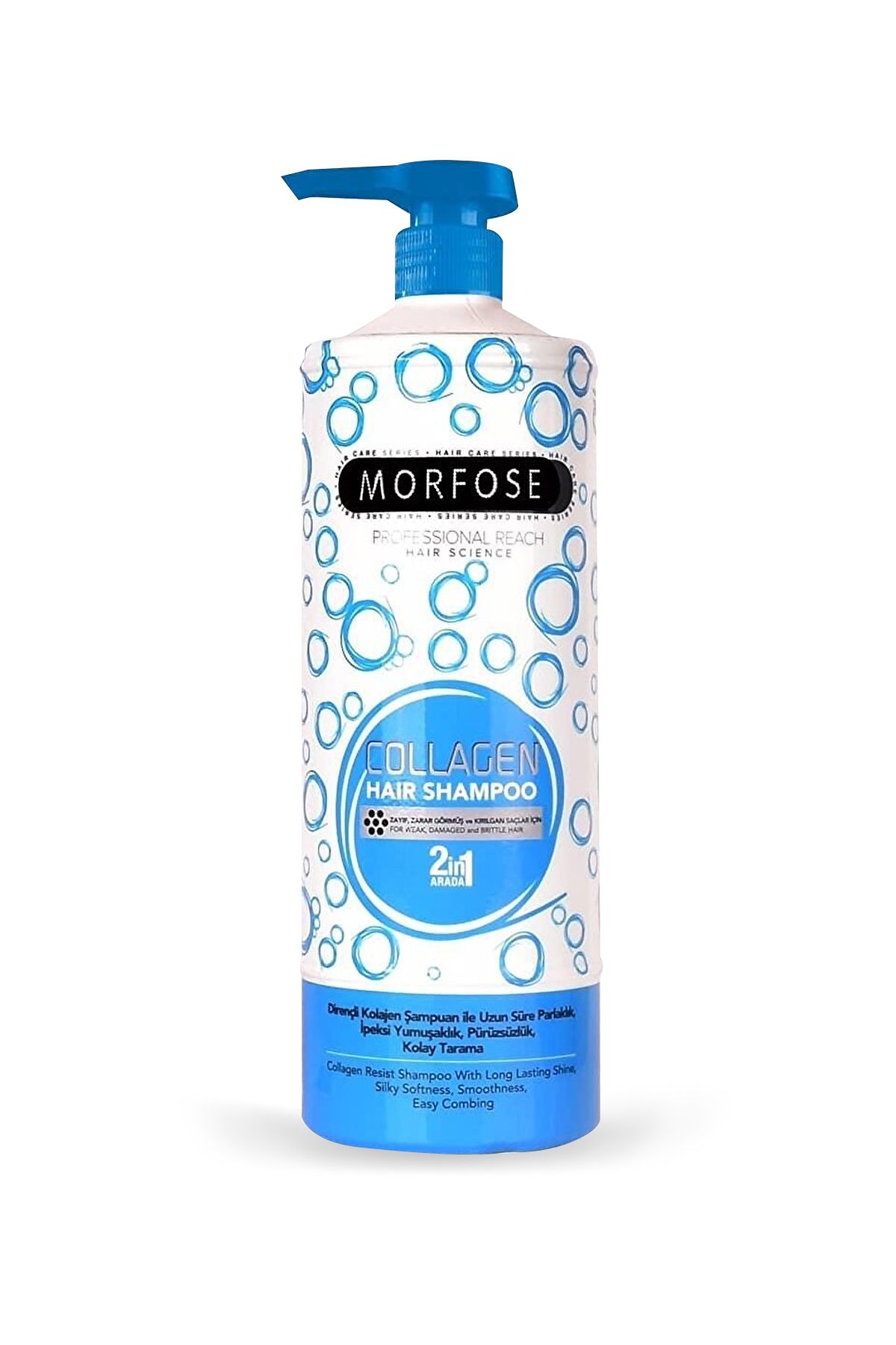 Morfose Collagen Mavi Şampuan 2in1 1000 ml