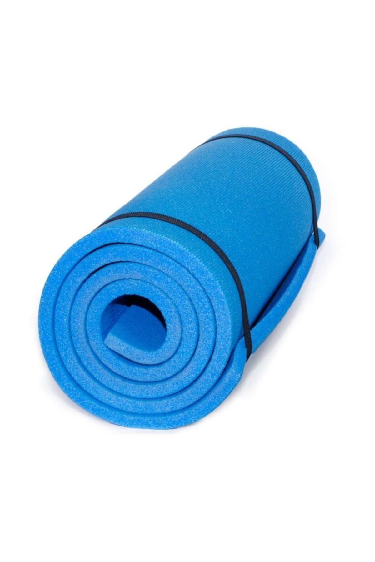 Cosfer 16 MM Mavi Pilatess ve Yoga Minderi 180 x 60 cm