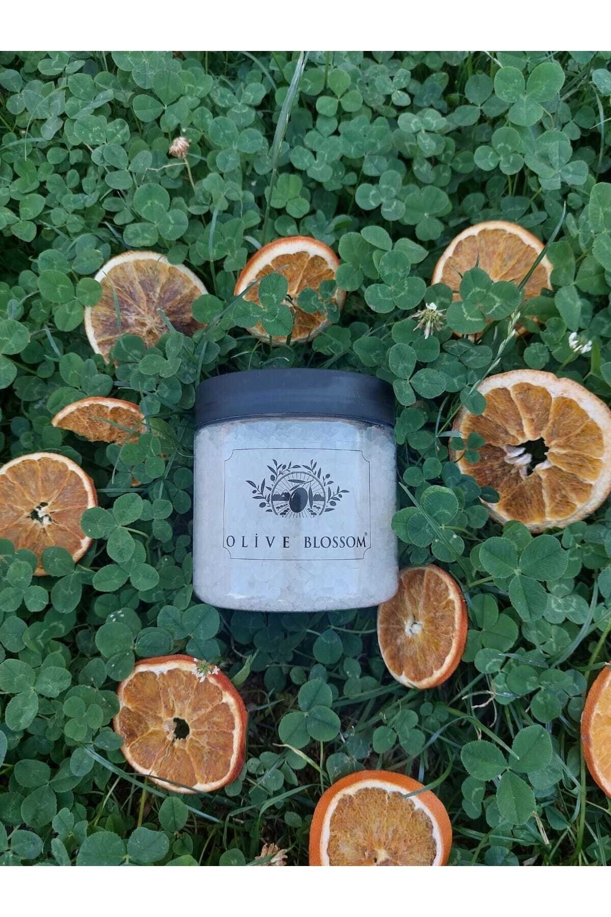 Olive Blossom Portakal Yağı & Himalaya Banyo Tuzu 450 Gr. / Orange Oil & Himalayan Salt