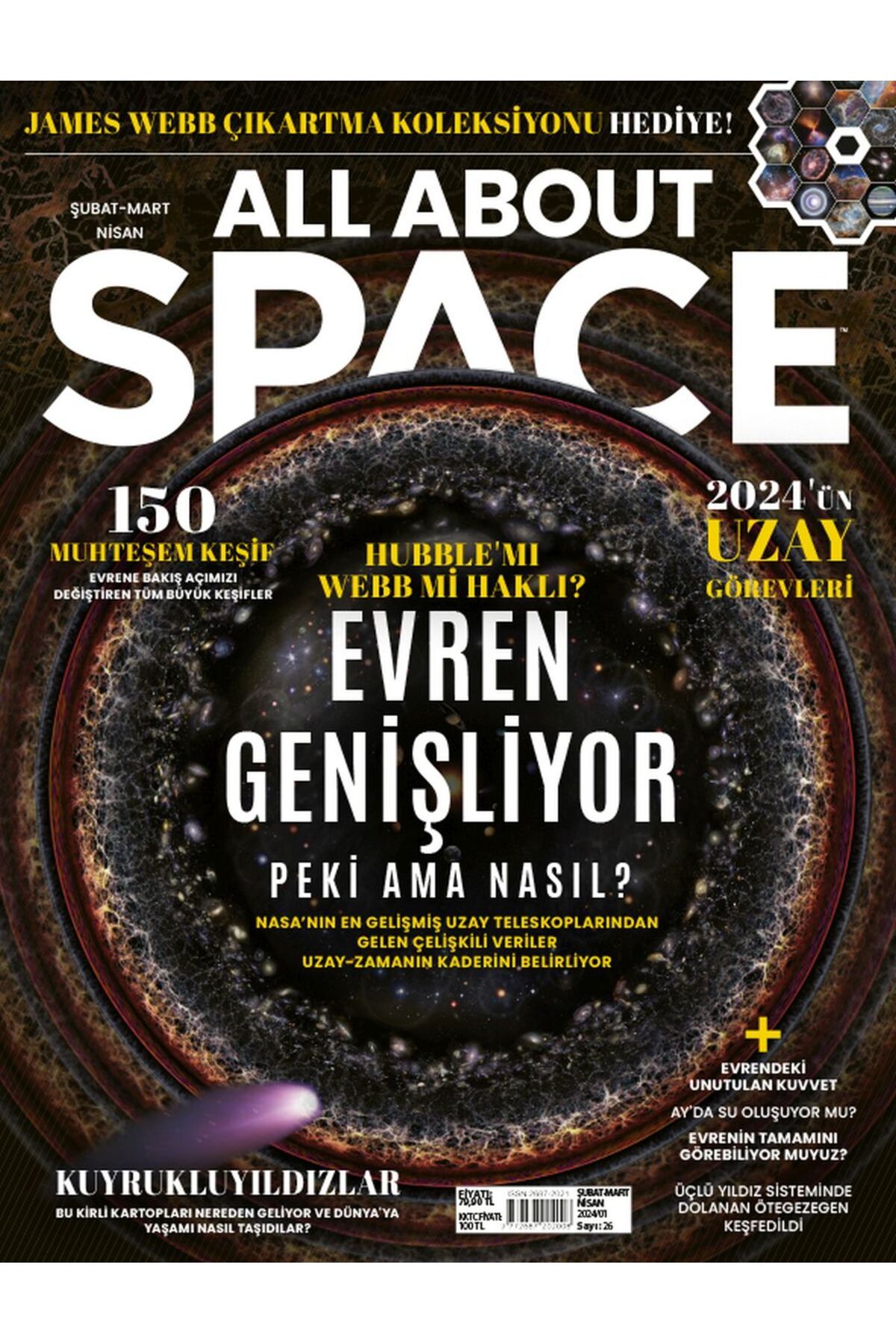 Doğan Burda Dergi Yayıncılık All About Space Dergisi Yıllık Abonelik (4 SAYI)