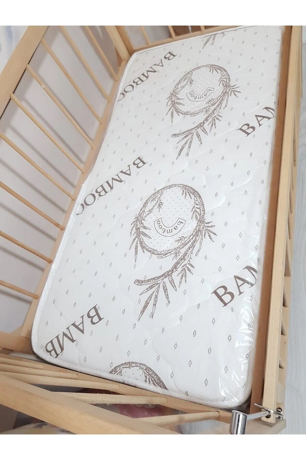 bebek iklimi Farklı Ölçülerde Çift Taraflı 5 Cm Bamboo Ve Havlu Kumaş Yatak - Konforlu Sünger Bebek Yatağı