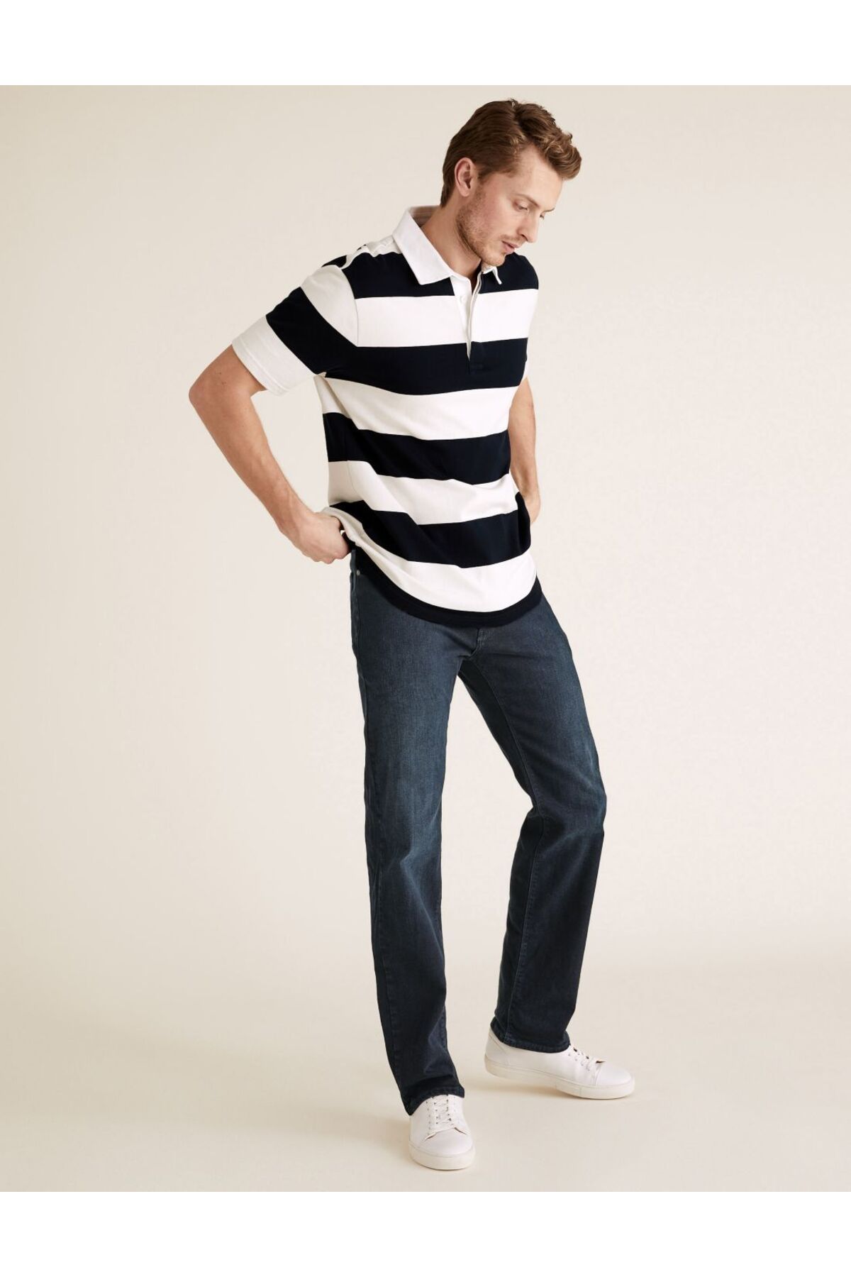 Marks & Spencer Straight Fit Jean Pantolon