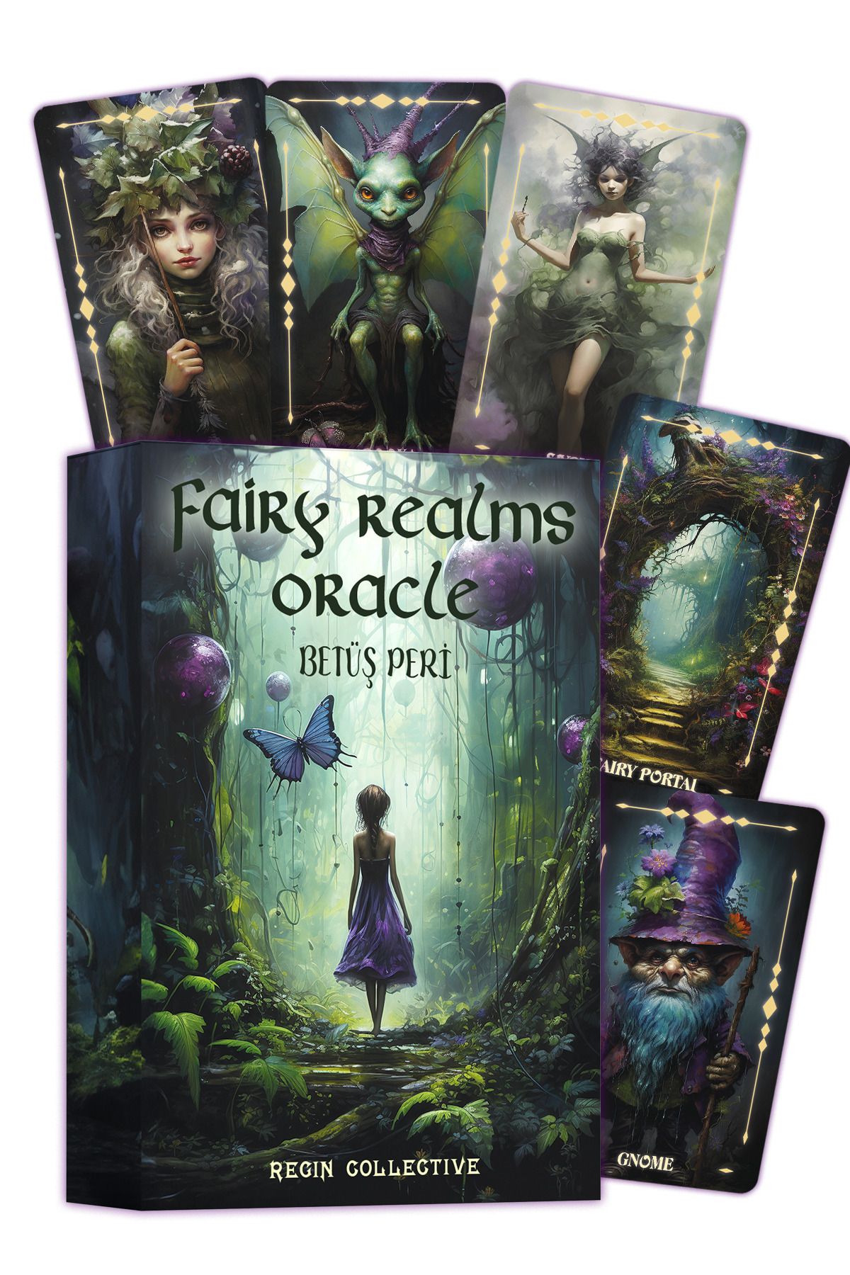 REGIN COLLECTIVE Fairy Realms Oracle - Peri Tarot Kartları
