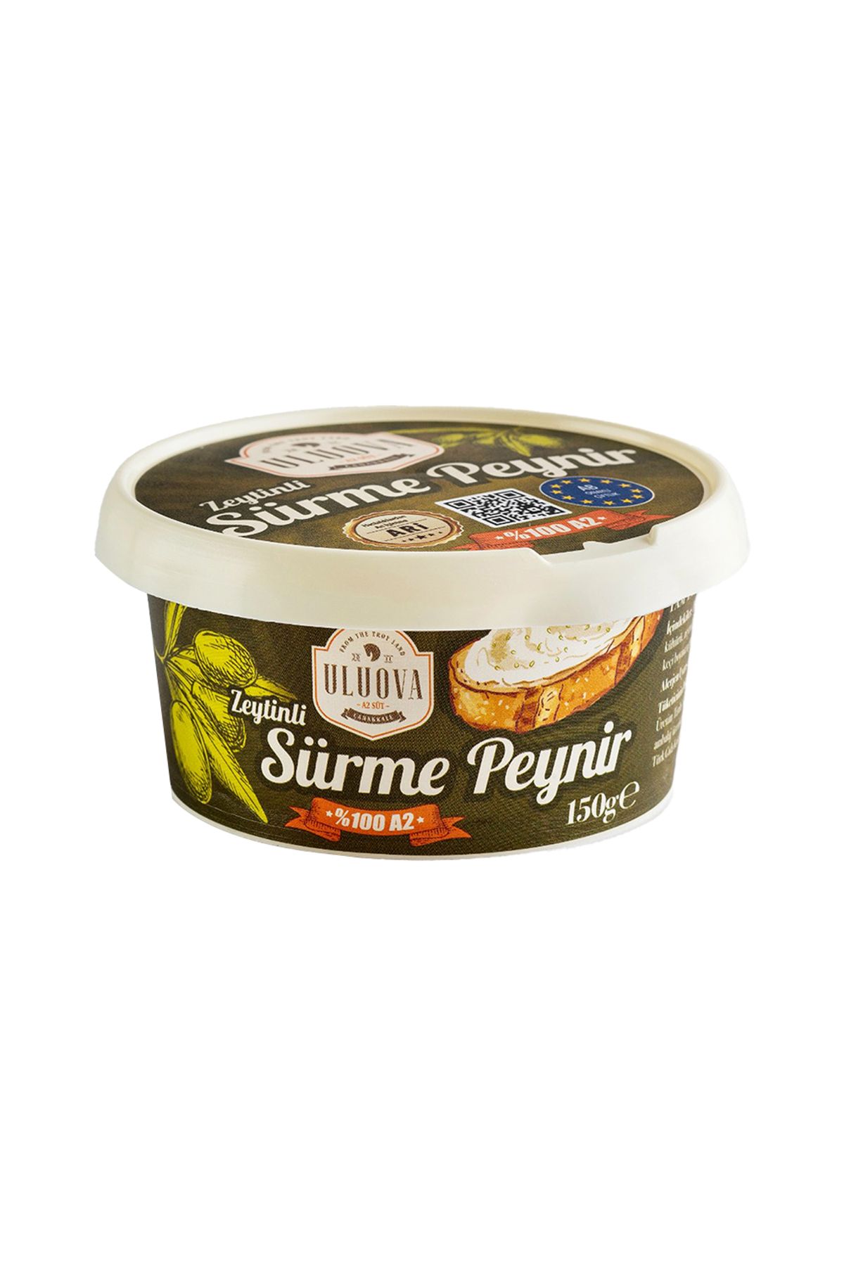 Araz et Uluova Zeytinli Krem Peynir (150 G)x6 Adet