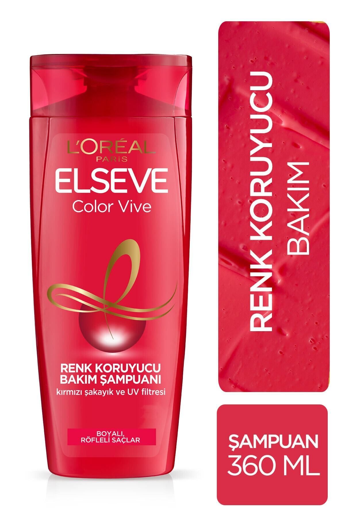 Elseve Colorvive Renk Koruyucu Bakım Şampuanı 360 ml