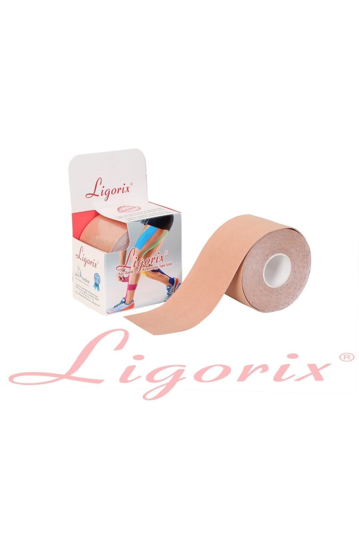 Ligorix Kinesio Tape Ağrı Bandı 5cm X 5m Ten