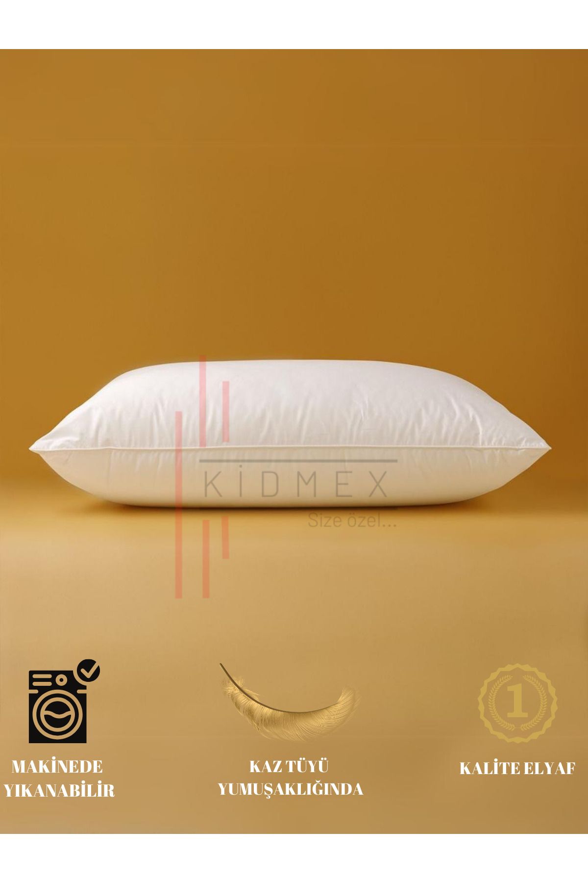 Kidmex Rulo Pack Premium Yıkanabilir Yastık (1 ADET 600GR)