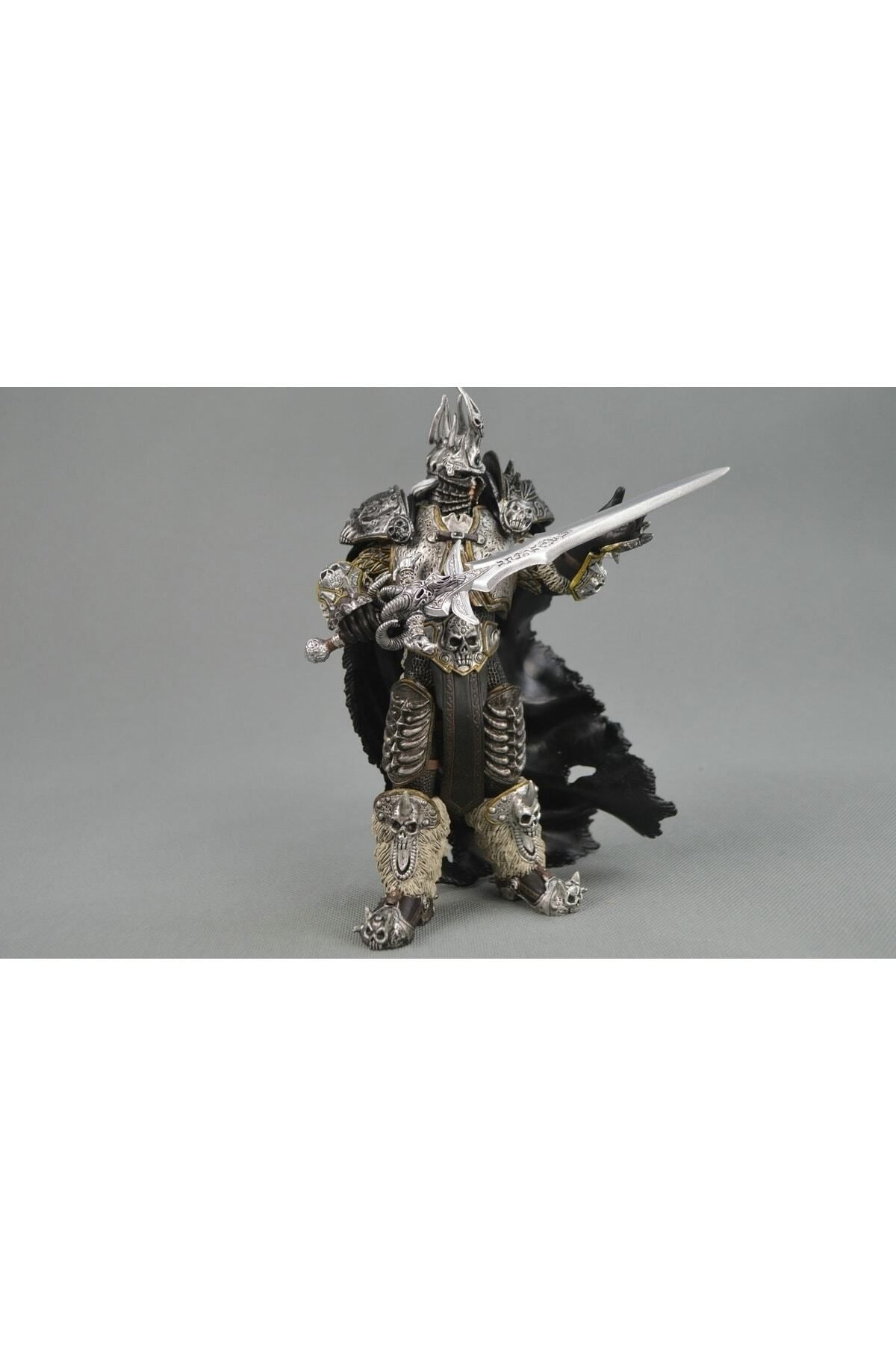 MYCH Blizzard World Of Warcraft Arthas Menethil Fall Of The Lich King Yüksek Seviye Detaylı Wow Figür V2