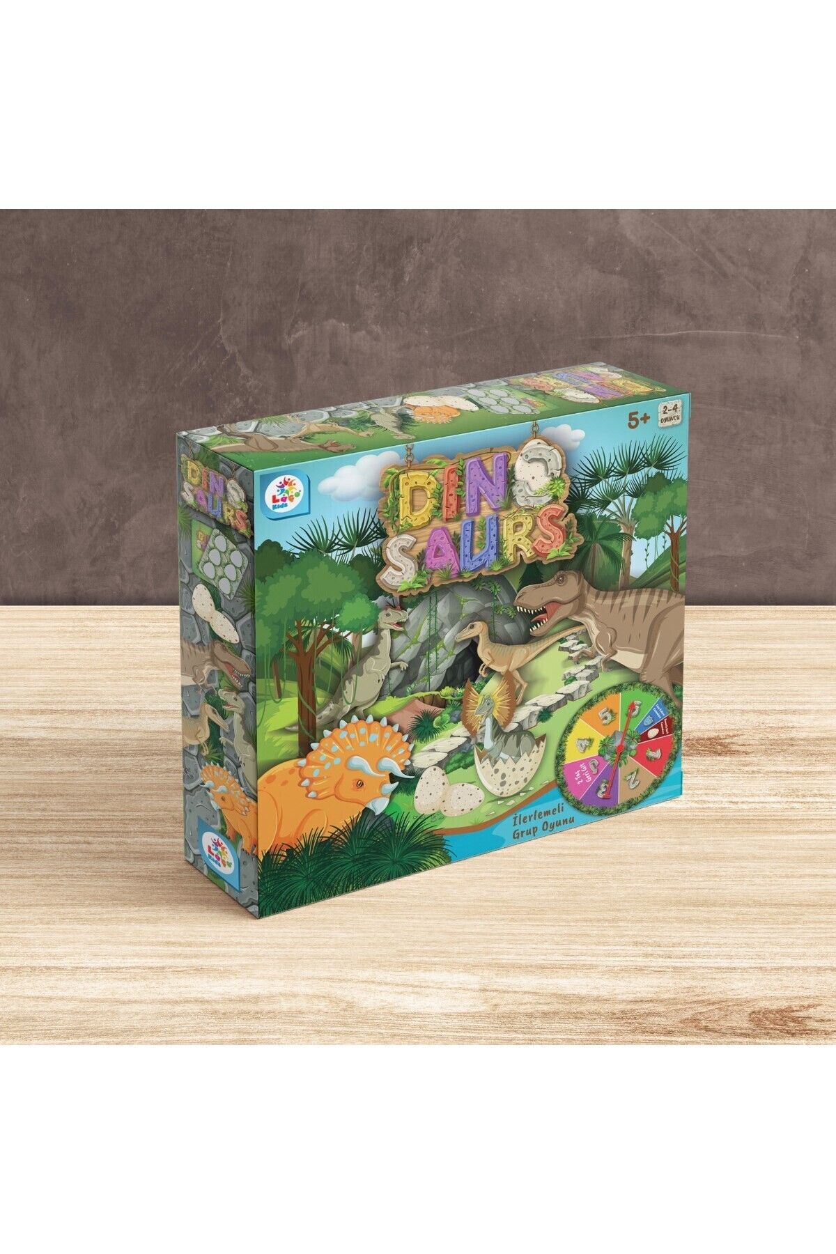 LAÇO KİDS Dinosaurs İlerlemeli Eğitici Çocuk Kutu Oyunu