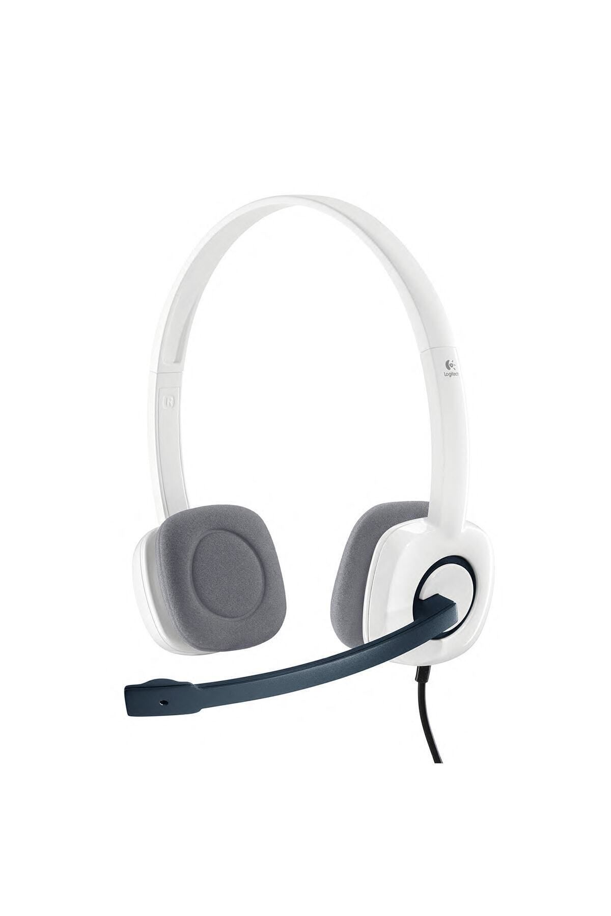 logitech H150 Kablolu Stereo Kulaklık - Beyaz