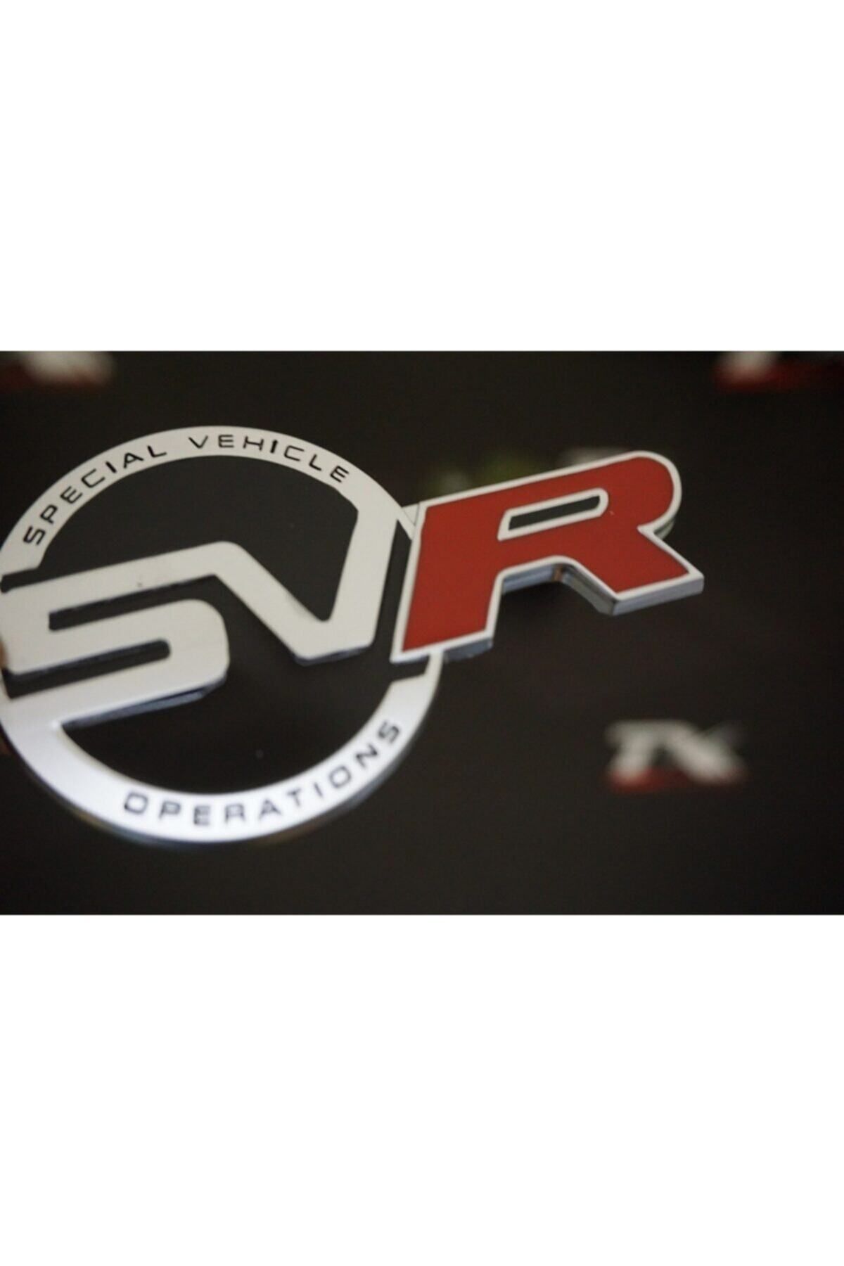 Land Rover Dk Tuning Range Rover Svr Operations Bagaj Krom Metal Logo