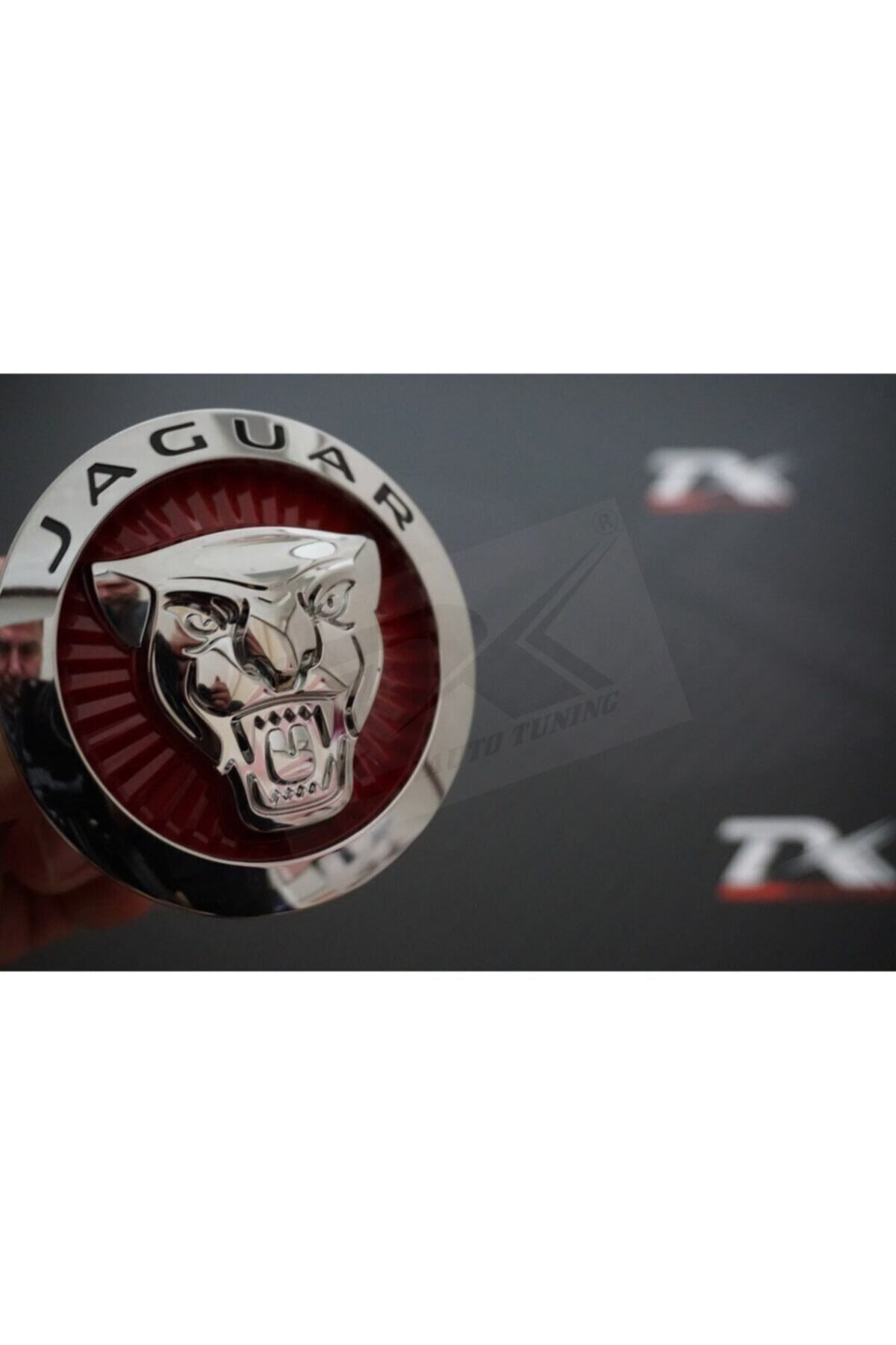 Jaguar Dk Tuning Ön Panjur Izgara Panter 3m 3d 85mm Logo