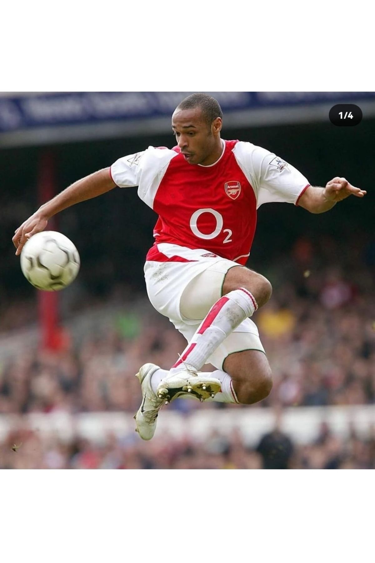 AJAX STAR Arsenal Sezonu Thierry Henry Özel Nostalji Forması