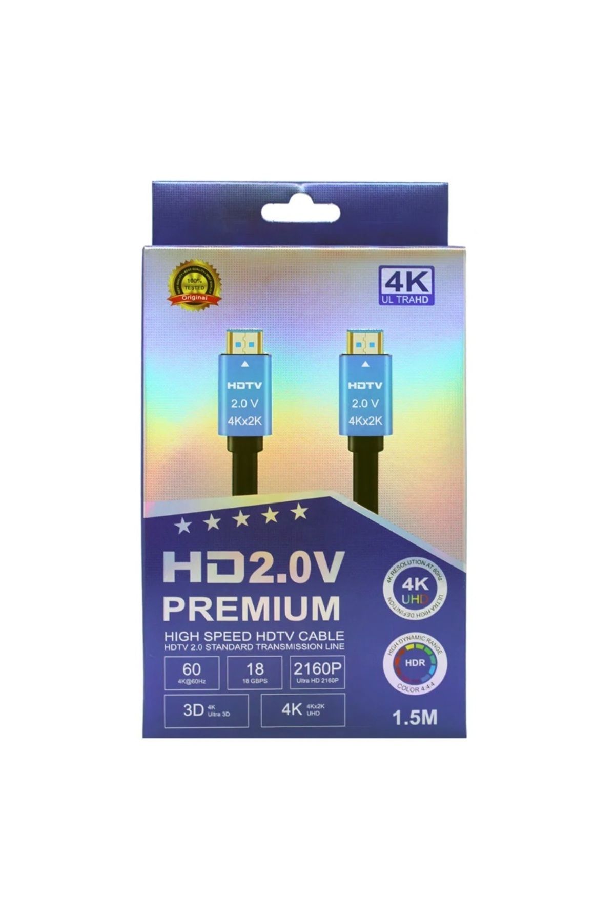VİVATECH HDTV Premium Yüksek hızlı 4K Ultra HD HDMI 2.0 Ses ve Görüntü Kablosu