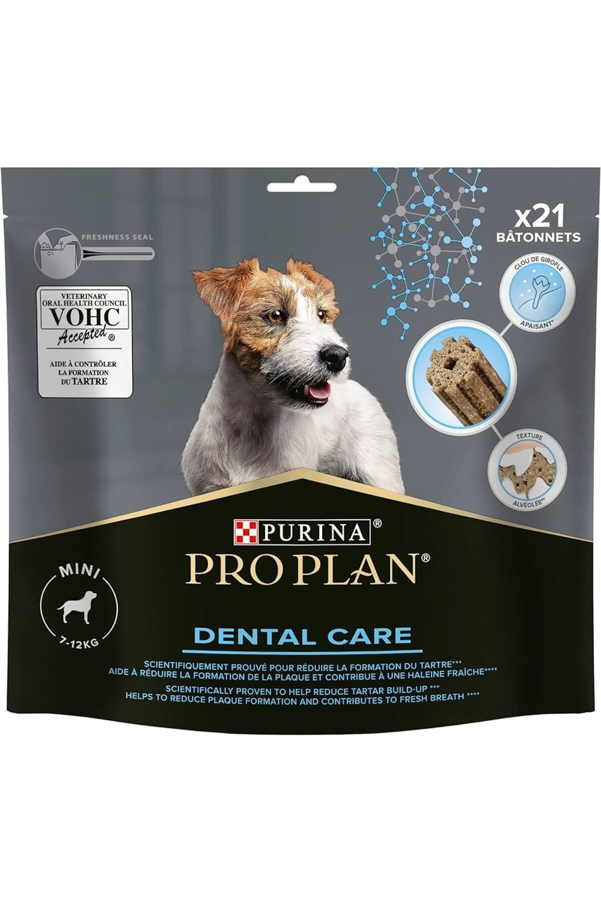 Pro Plan Small Breed Dental Care Köpek Ödülü Bağışıklık arttırıcı vitamin mineral kemik 21 Sticks