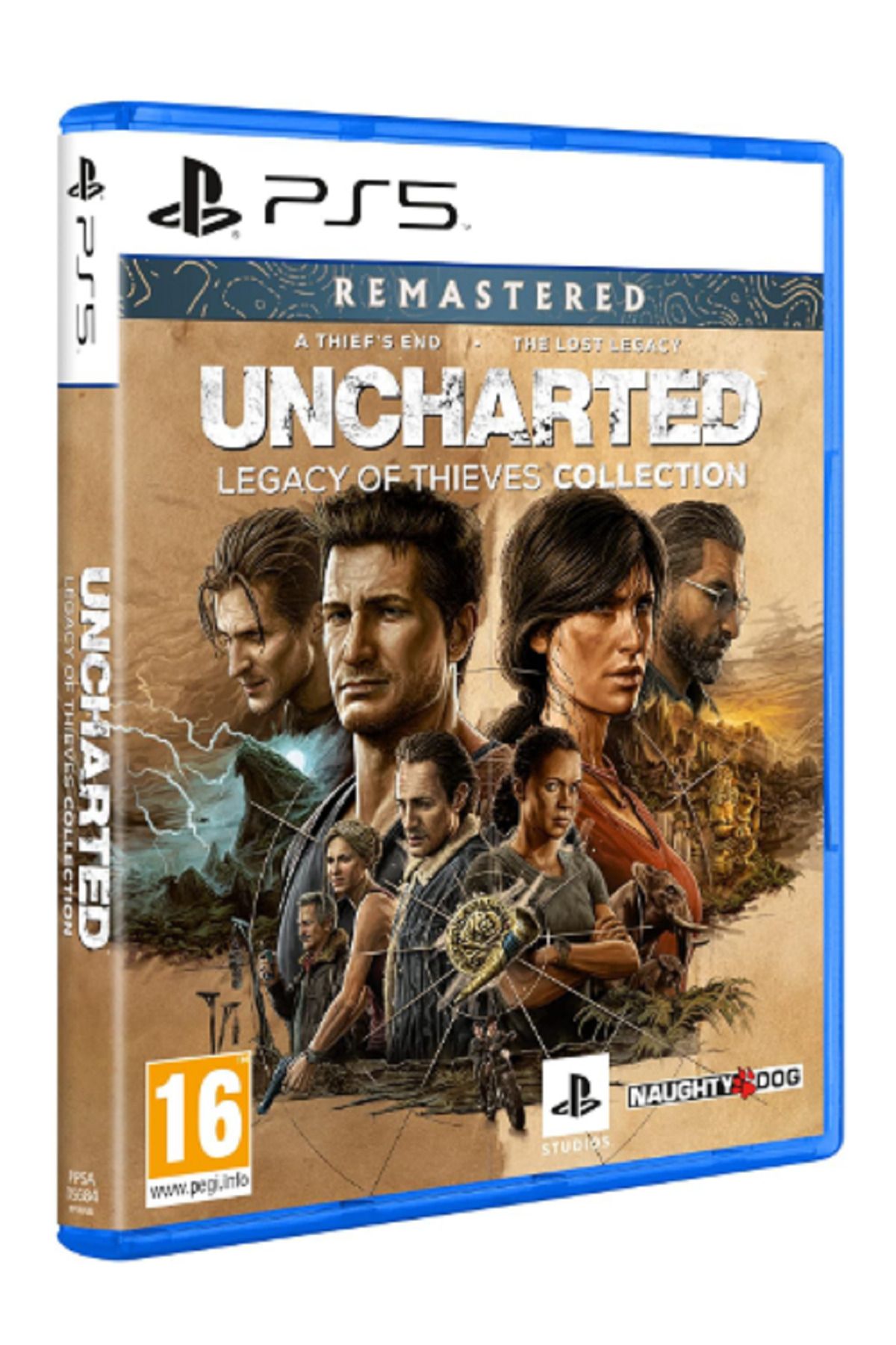 Naughty Dog Uncharted: Legacy Of Thieves Collection Ps5 - Türkçe Dublaj