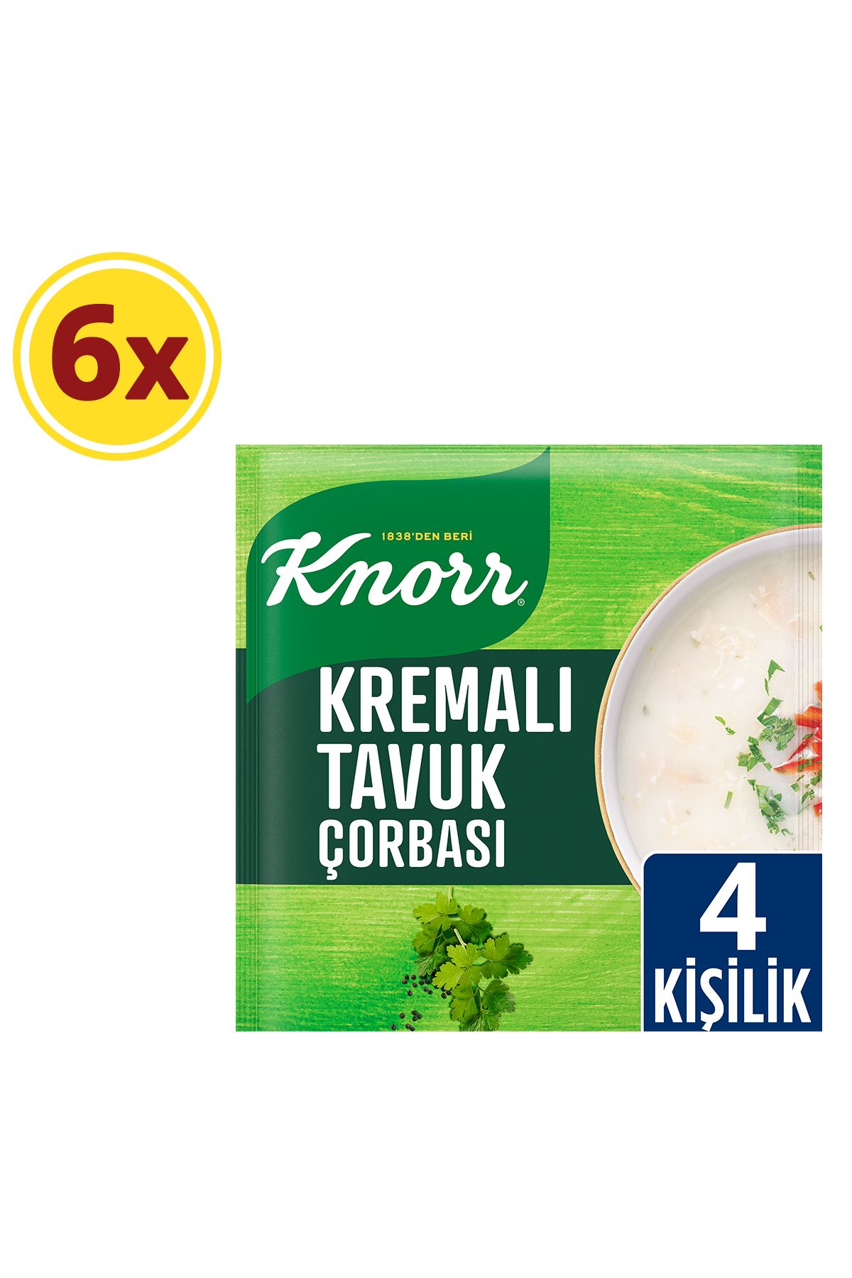 Knorr Kremalı Tavuk Çorbası 69 gr X 6 Adet