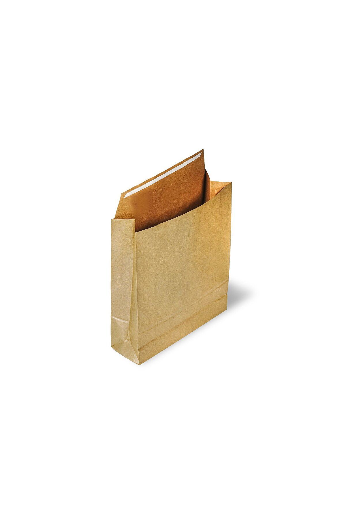 roco paper Hediye Paketi 15*6*25,5 cm Kese Kağıdı Yapışkanlı Ağız Altın 25'li Paket
