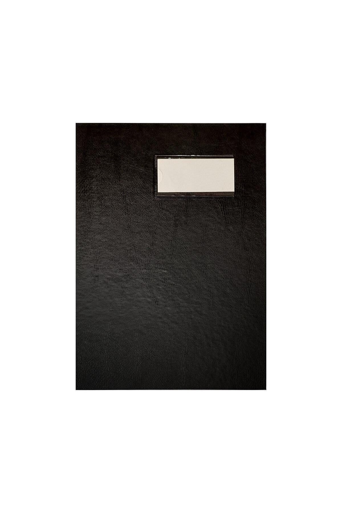 Önder A4 İmza Dosyası Defteri Cilt Bezli 24 Yaprak Siyah 7123-3
