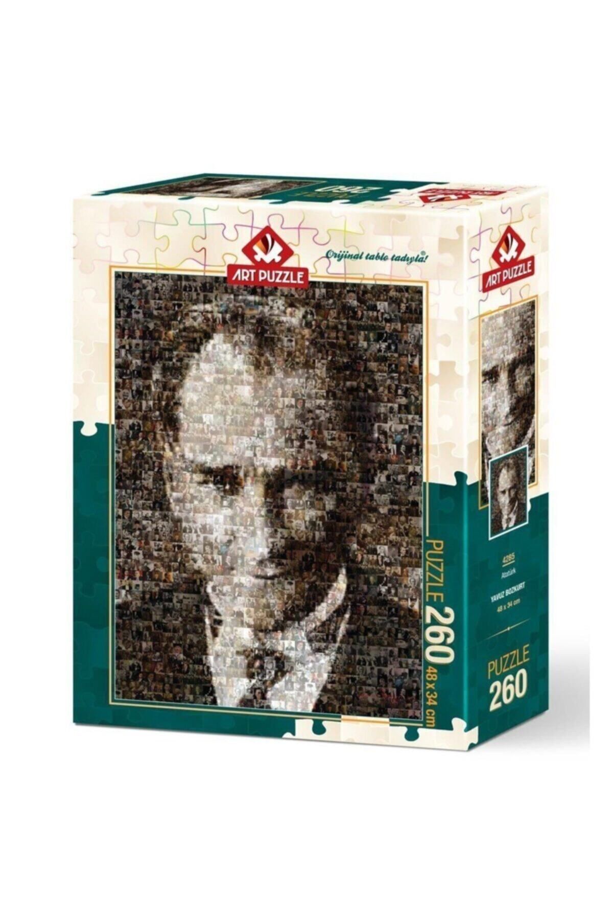 Art Puzzle Mustafa Kemal Atatürk 260 Parça Kutulu /yapboz