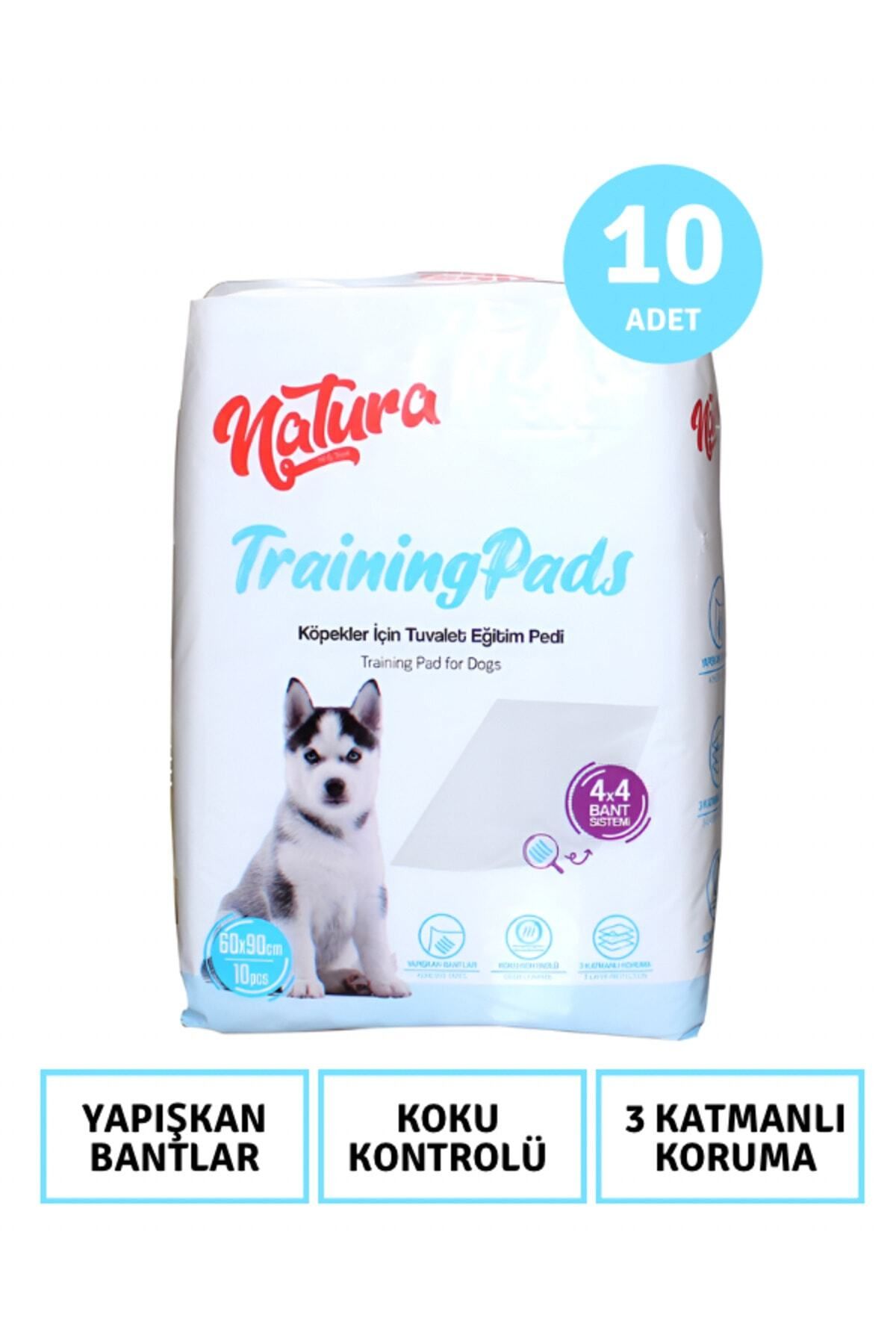 Natura Training Pads For Dog Köpekler İçin 3 Katlı Tuvalet Eğitim Pedi 60x90 cm 10 Adet