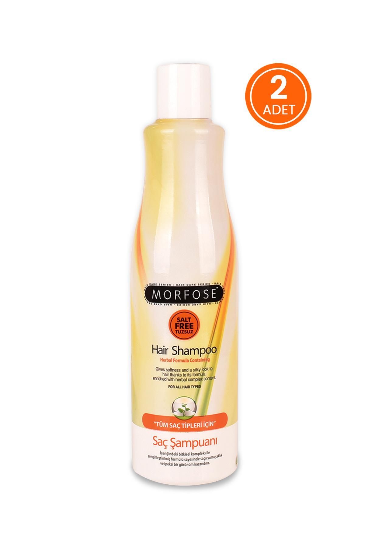Morfose Bitkisel Şampuan 500 ml 2 Adet