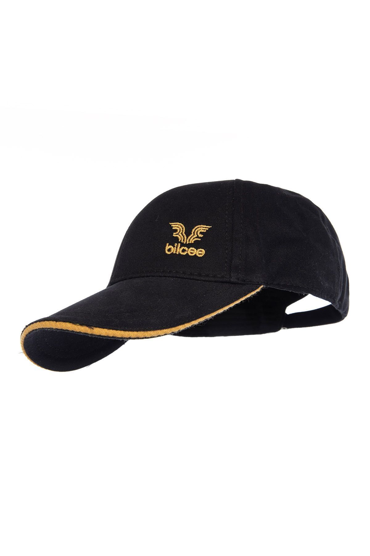 bilcee Unisex Sarı Şeritli Şapka 1590