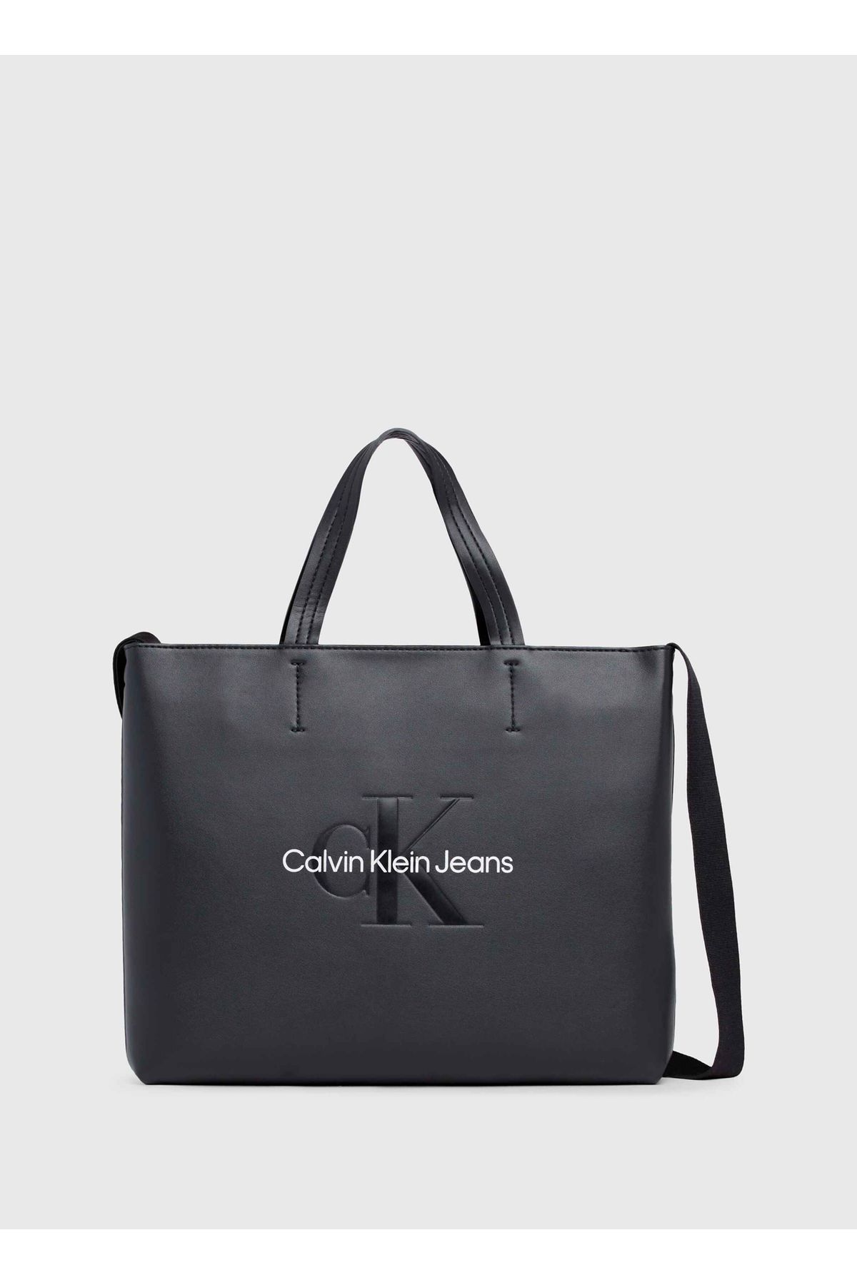 Calvin Klein Siyah Kadın 32x26x5 cm Omuz Çantası K60K6115470GL