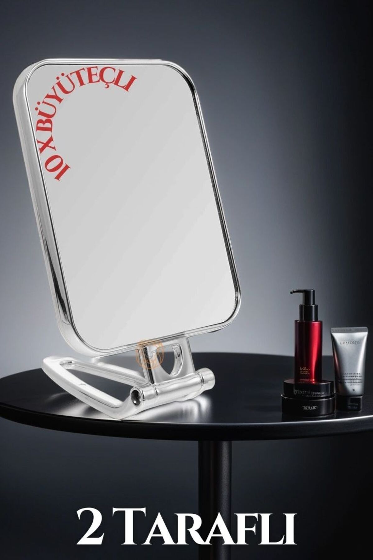 Transformacion 10X Büyüteçli 2 Taraflı Banyo Makyaj Aynası