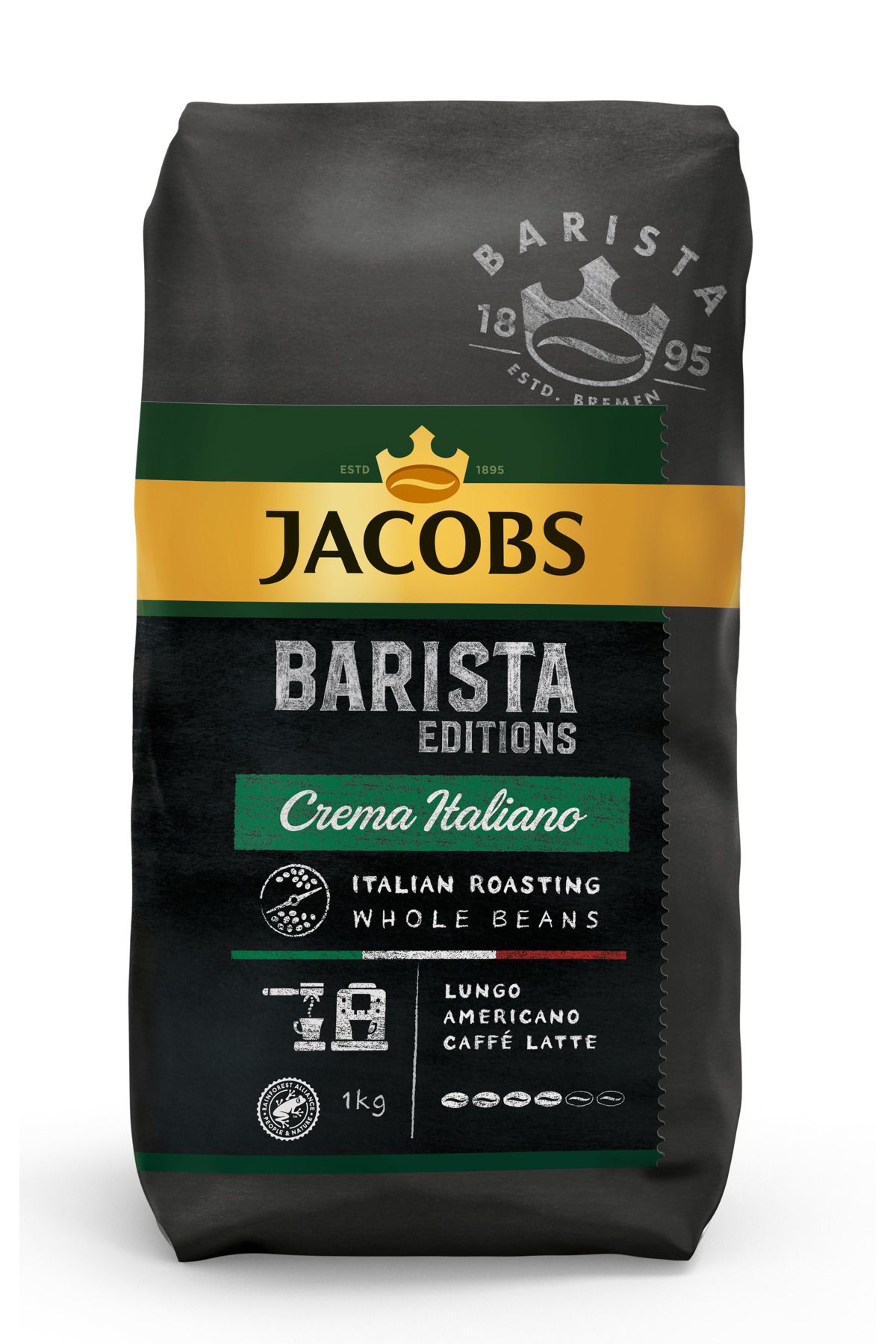 Jacobs Barista Editions Çekirdek Kahve Crema Italiano 1kg