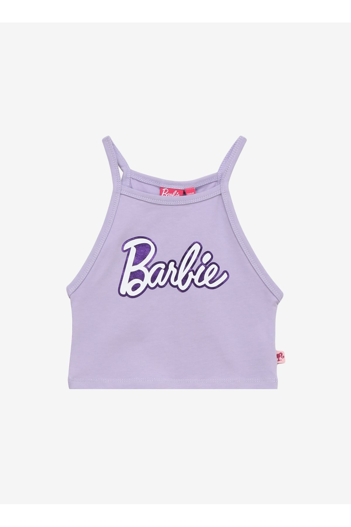Barbie Baskılı Lila Kız Çocuk Atlet BRB4SG-TST6025