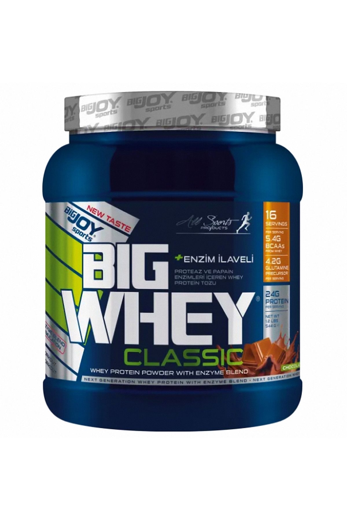 Bigjoy Sports BIGWHEY Whey Protein Classic Çikolata 544g 16 Servis