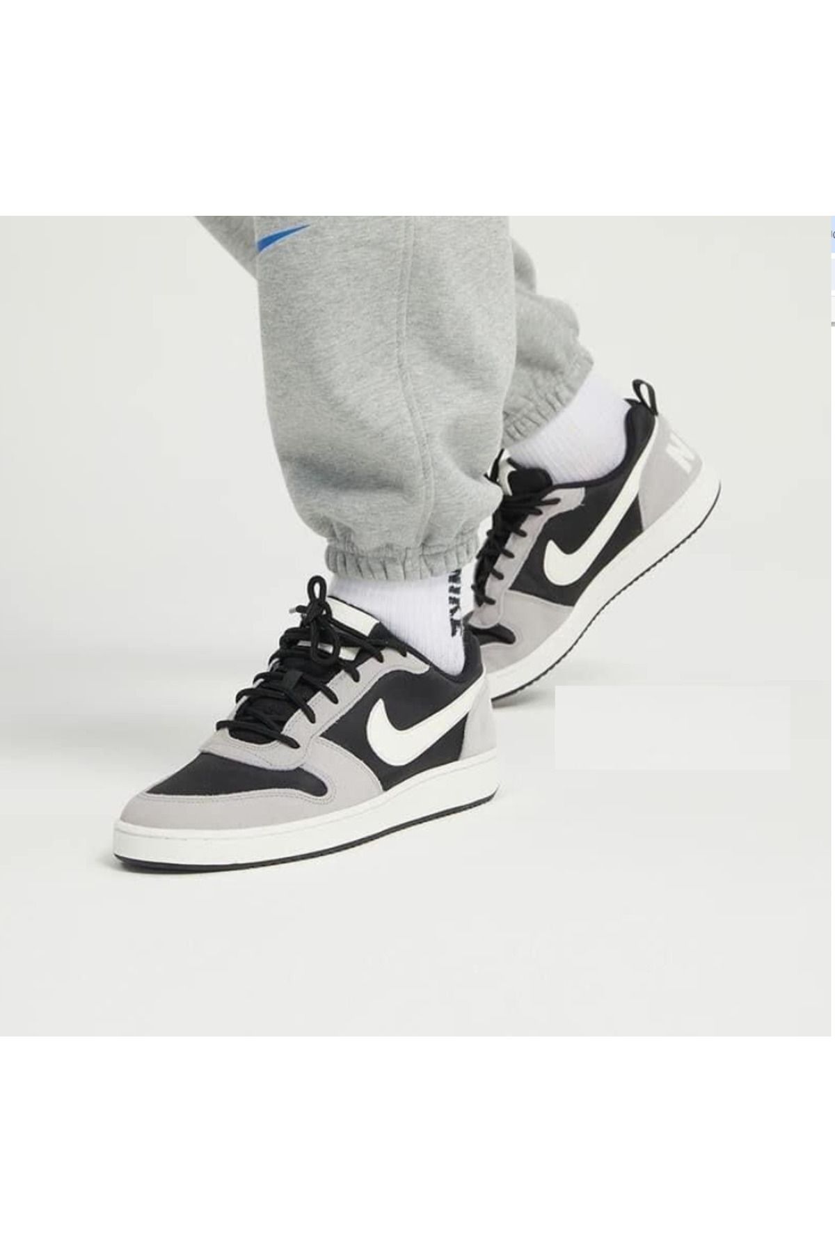 Nike EBERNON PANDA LOW PREM Erkek Sneaker Ayakkabı CNG-STORE