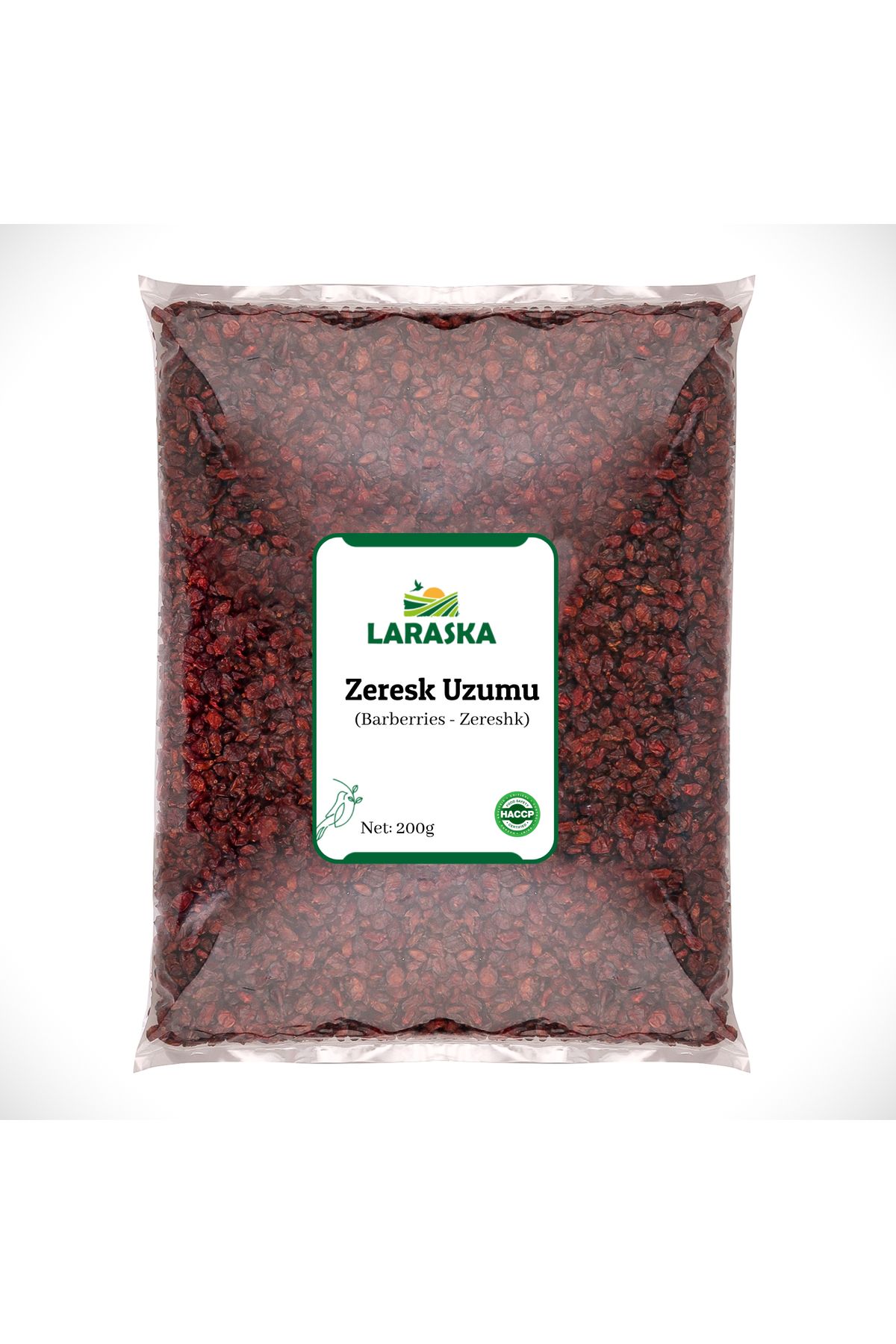 Laraska Kuru Zereşk (barberries) 200g Yeni Mahsül 1. Kalite Iran Üzümü Zereshk