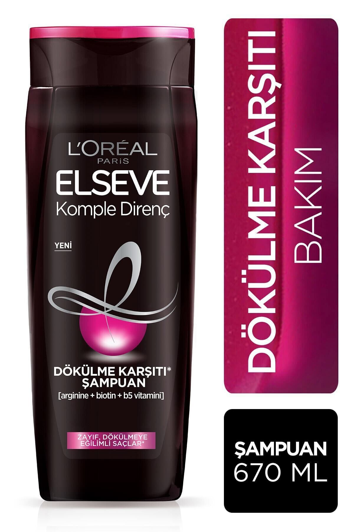 Elseve L'oréal Paris Komple Direnç Dökülme Karşıtı Şampuan 670 Ml