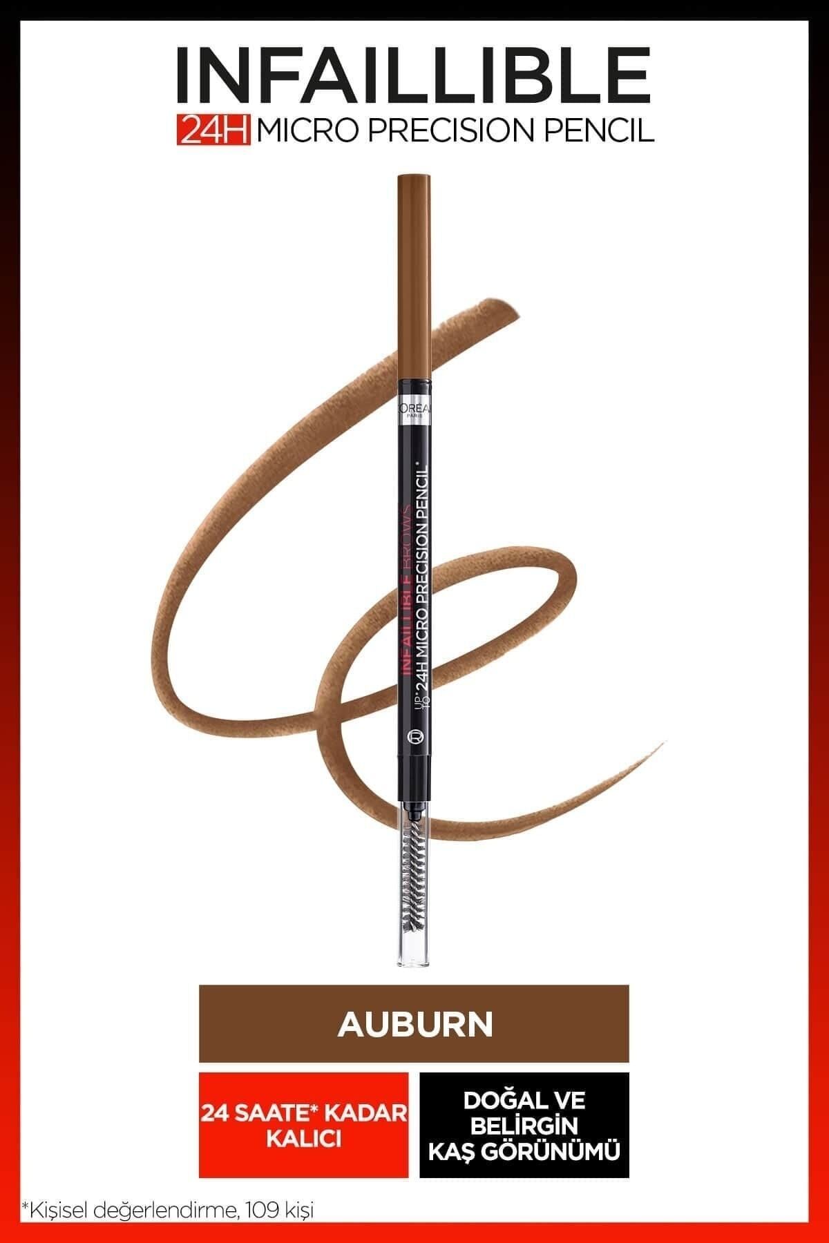 L'Oreal Paris Infaillible 24H Micro Precision Kaş Kalemi - Auburn