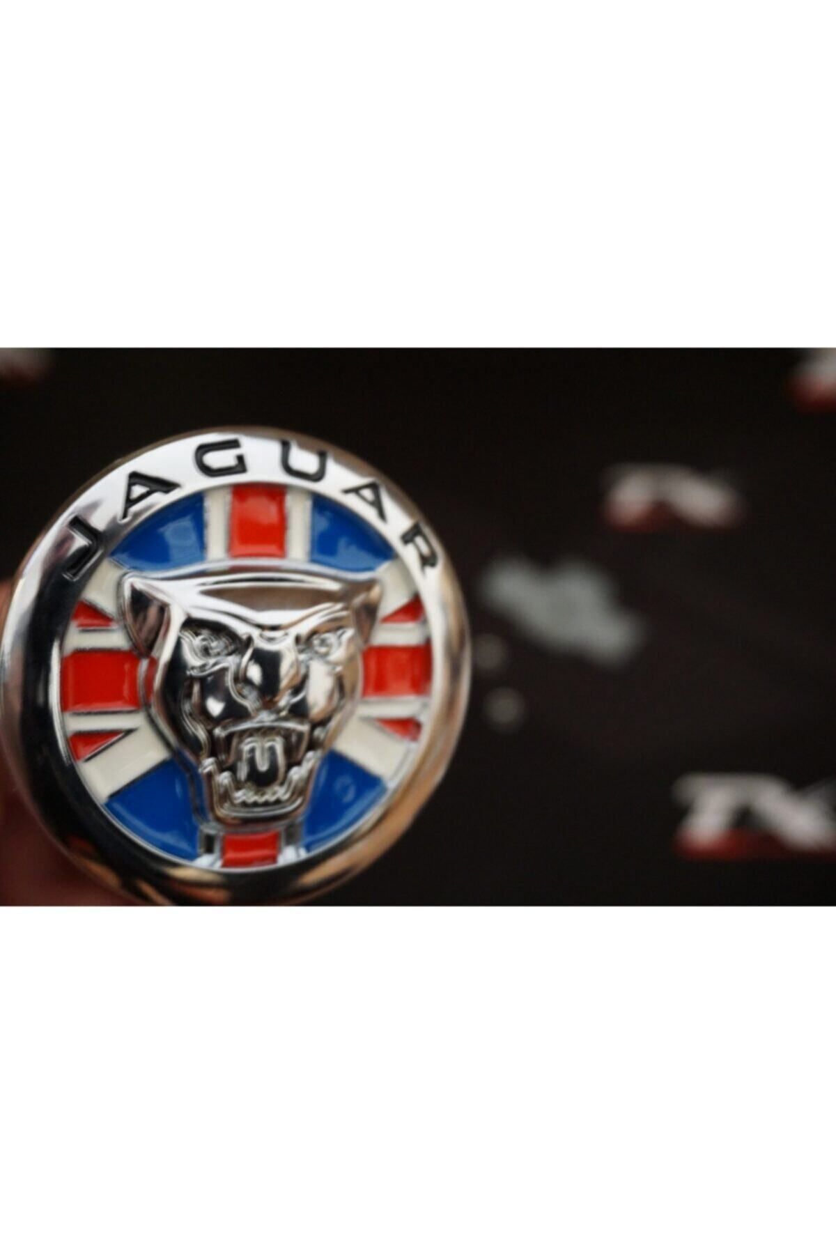 Jaguar Dk Tuning English Flag Vidalı Ön Panjur Izgara Panter 3m 3d 70mm Logo