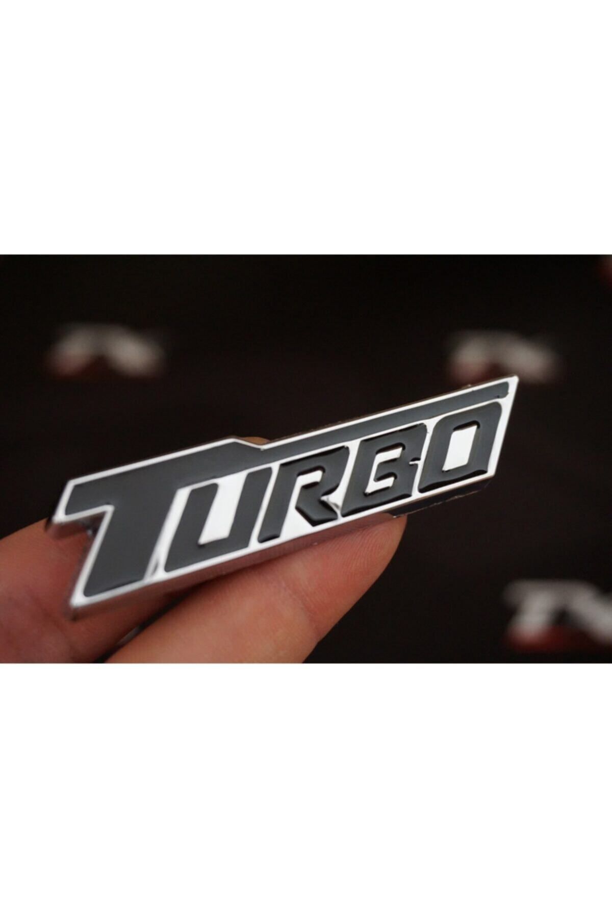 TURBO Dk Tuning Chevrolet Cruise 3m Krom Metal Bagaj Logo