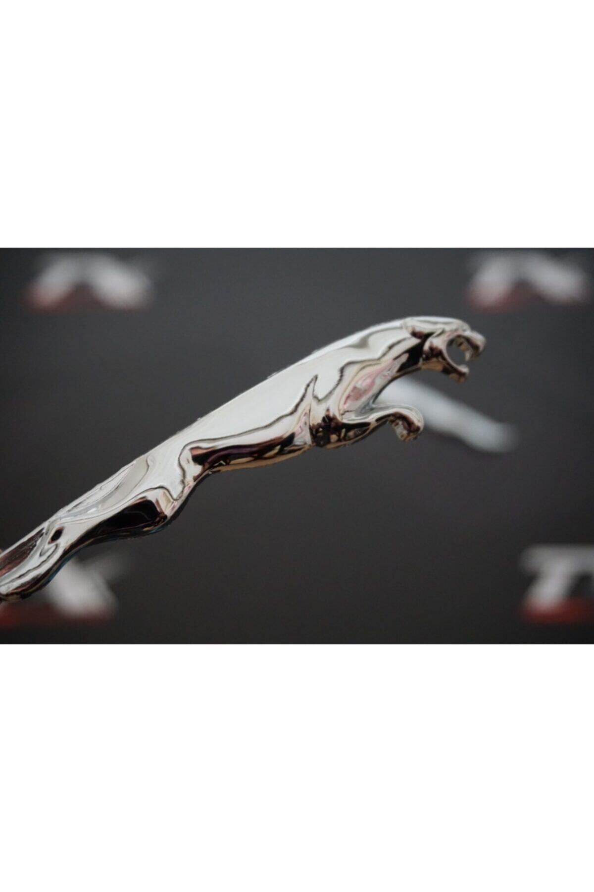 Jaguar Dk Tuning Çamurluk Yanı 3m 3d Krom Metal Logo Amblem