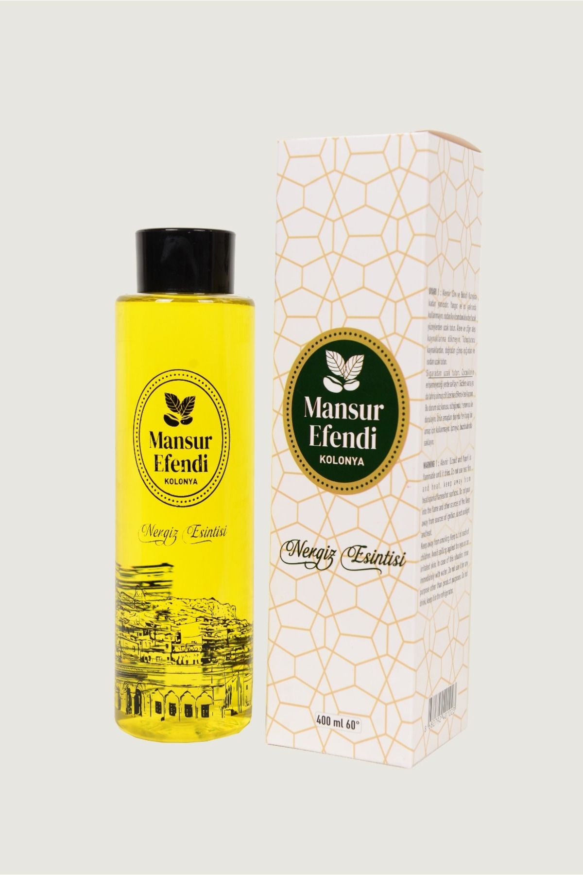 Mansur Efendi Mardin Özel Kolonyası 400 ml Pet Şişe 60* (UZUN SÜRE KALICI PARFÜM ETKİSİ)