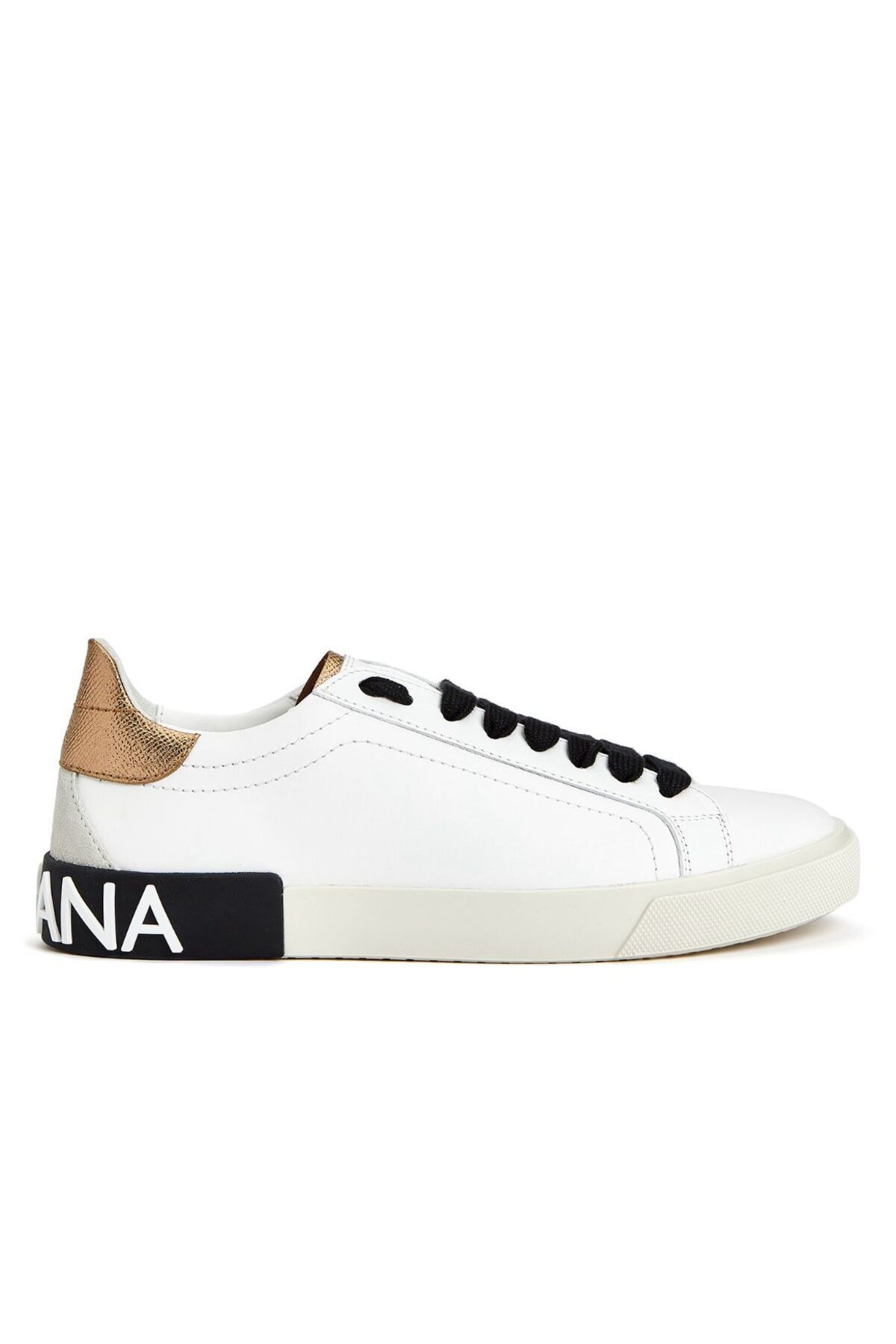 Dolce&Gabbana Portofino Vintage Calfskin Sneakers