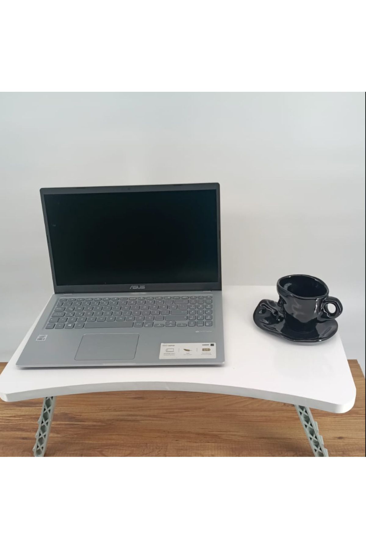 Evida Laptop Sehpası Seyyar Kahvaltı Masası Katlanır Çalışma Sehpası