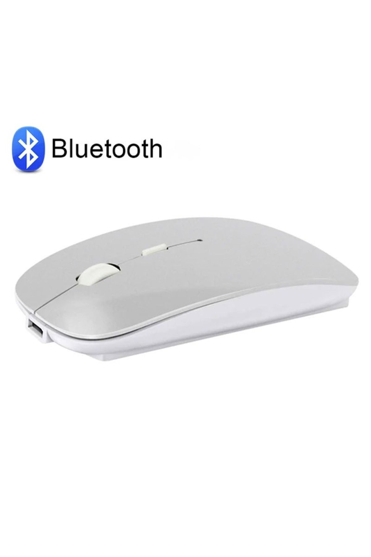 Alfa MEC Tüm Cihazlara Uyumlu Mouse Bluetooth Pilli Fare 2.4g Macbook Ipad Bilgisayar Telefon