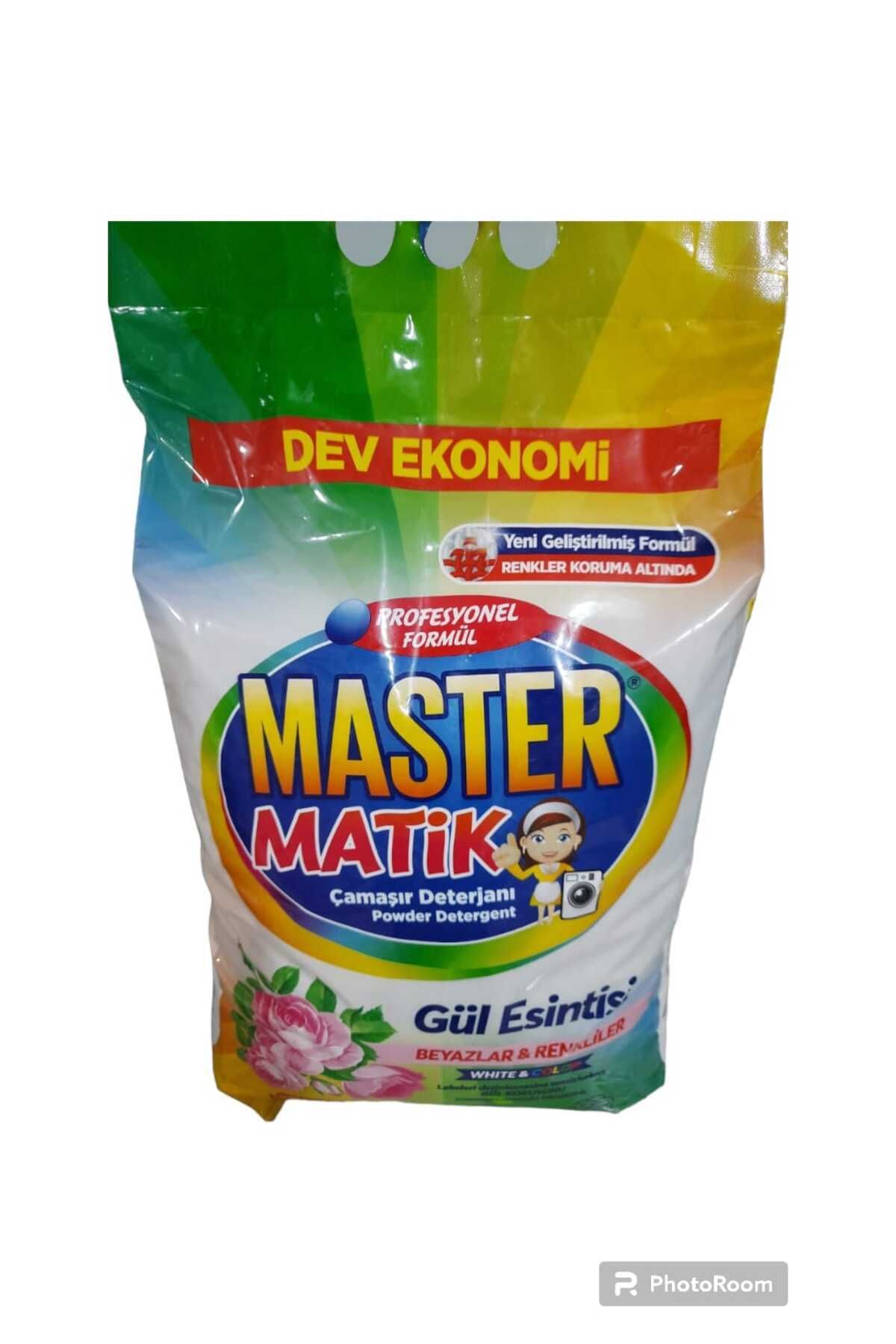Master Renkli ve Beyazlar için Toz Çamaşır Deterjanı Master Matik